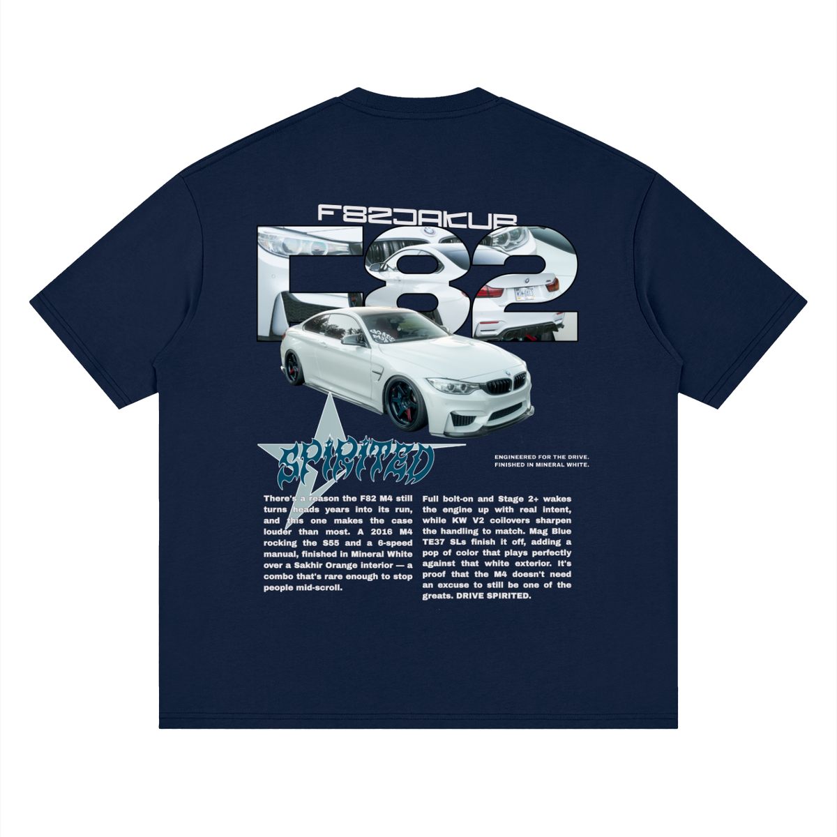 F82JAKUB Drop Shoulder T-Shirt