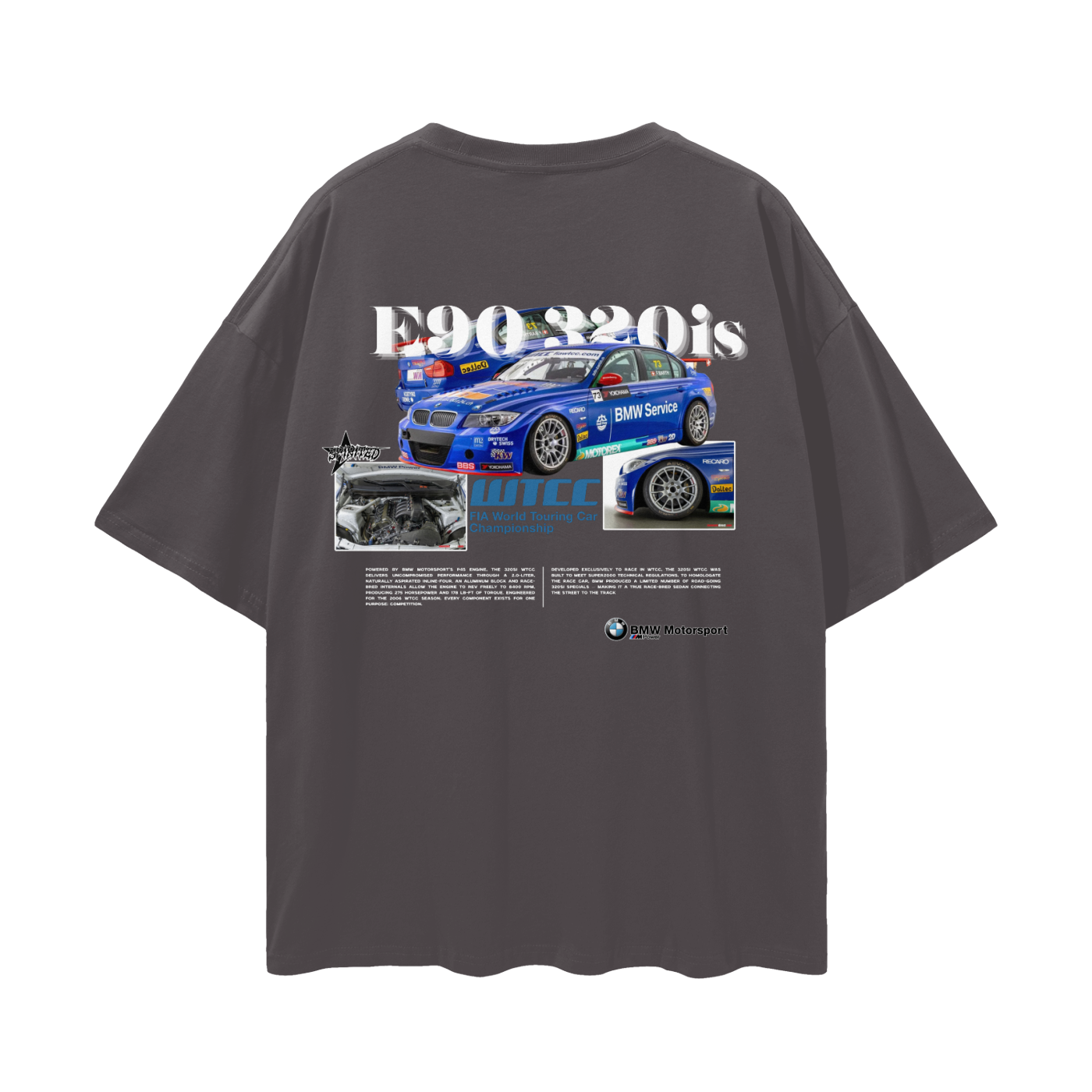 WTCC E90 320is Drop Shoulder T-Shirt