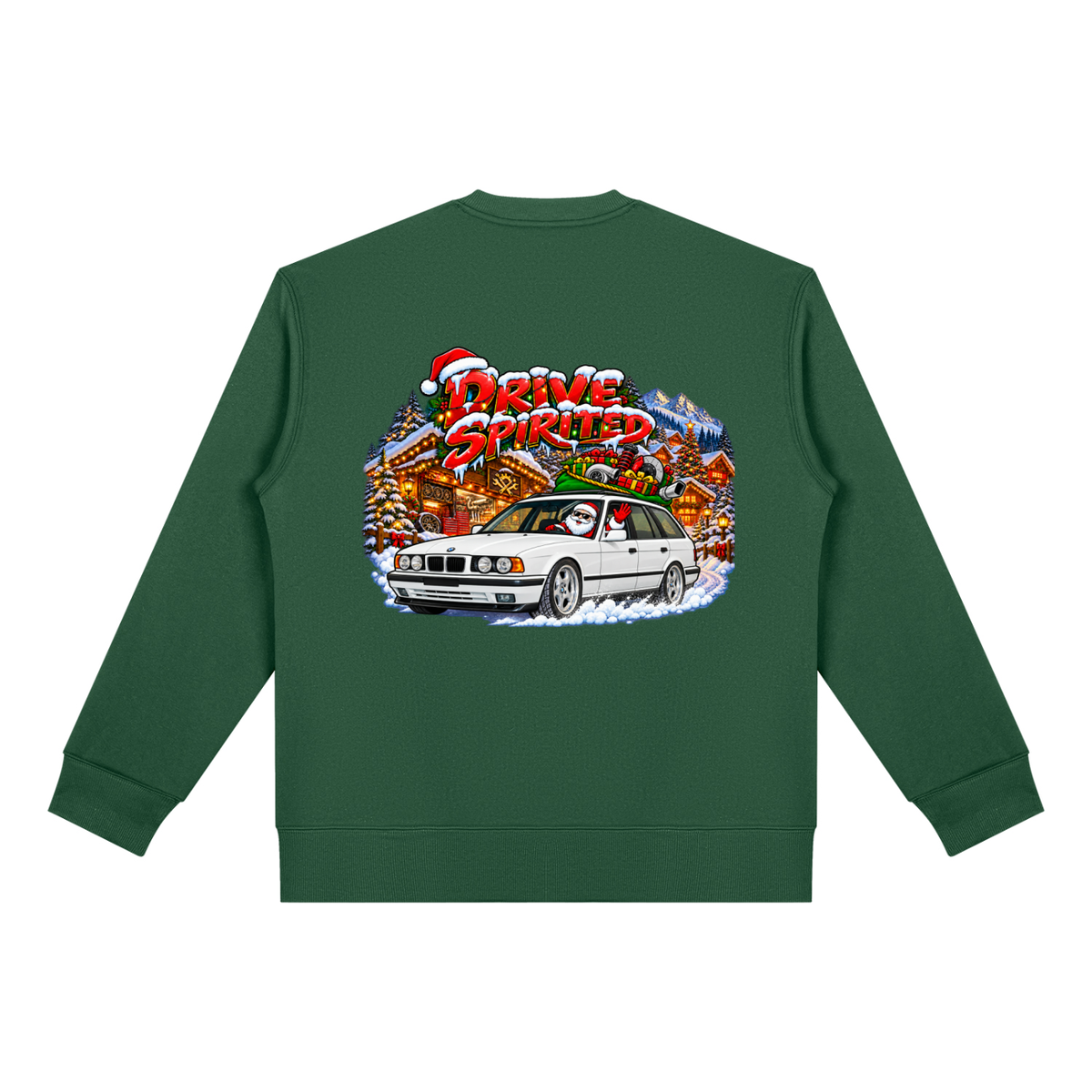 SANTA'S E34 SLEIGH Heavyweight Fleece Sweatshirt