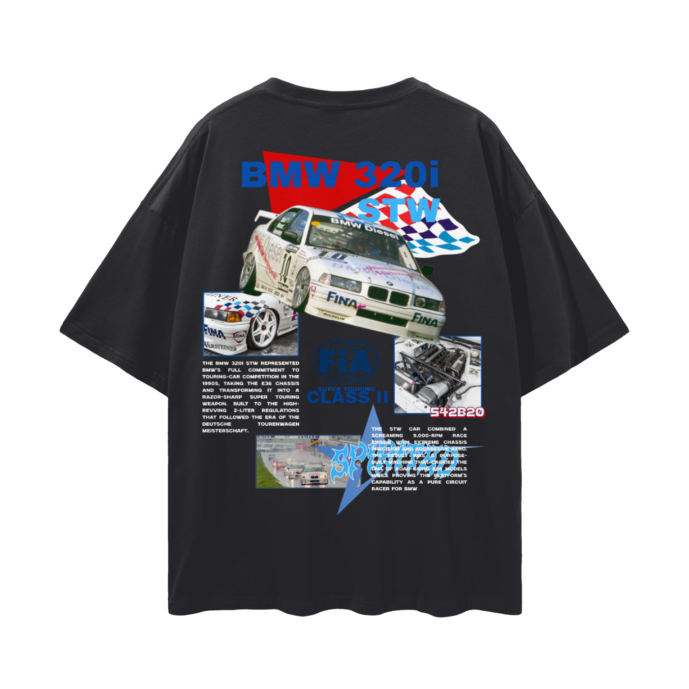 BMW 320i STW Drop Shoulder T-Shirt