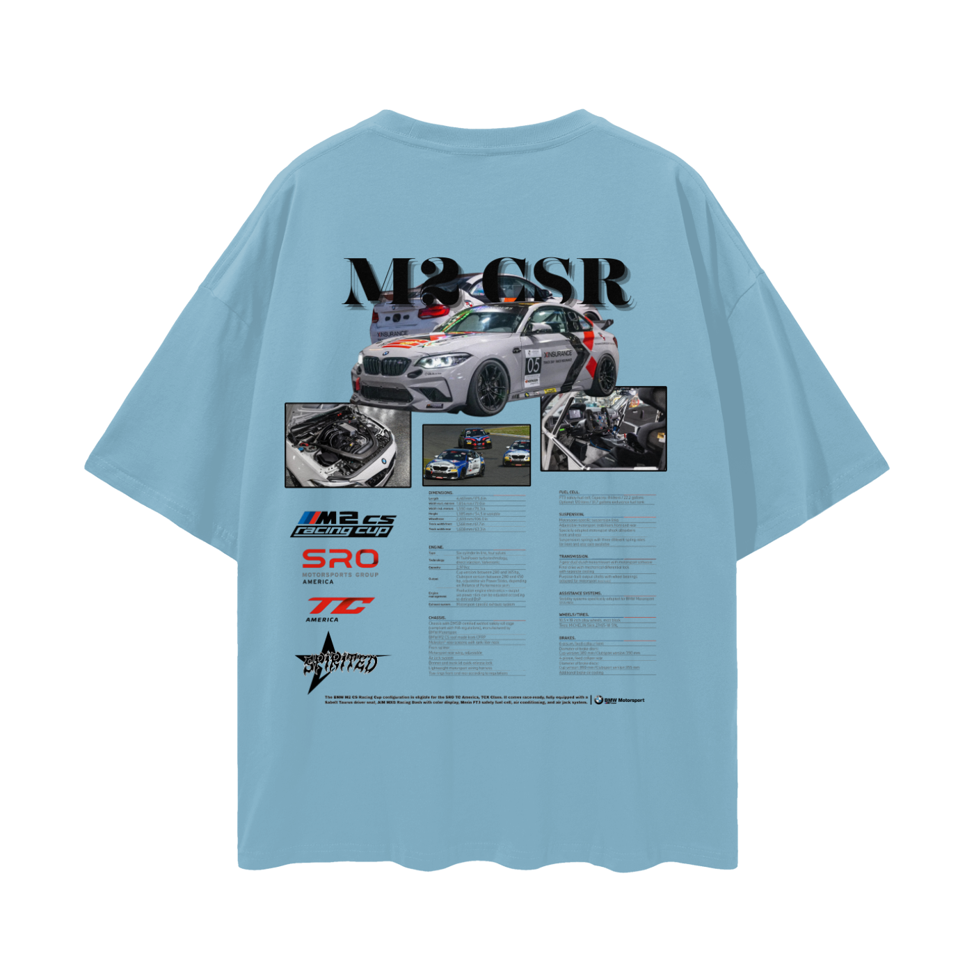 M2 CSR Drop Shoulder T-Shirt