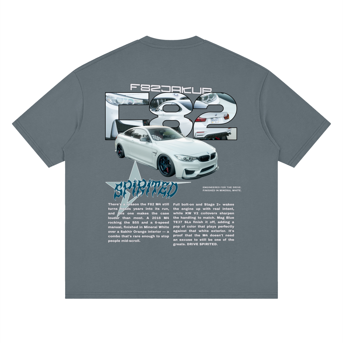 F82JAKUB Drop Shoulder T-Shirt