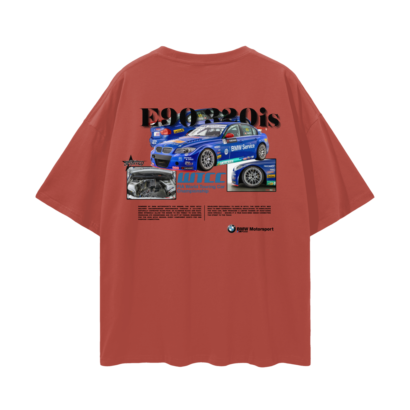 WTCC E90 320is Drop Shoulder T-Shirt
