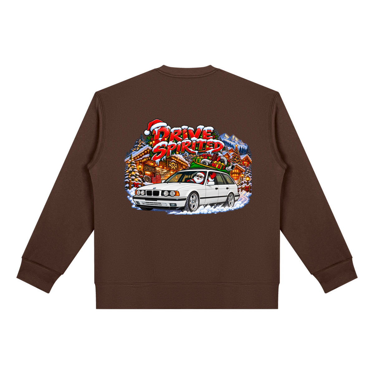 SANTA'S E34 SLEIGH Heavyweight Fleece Sweatshirt