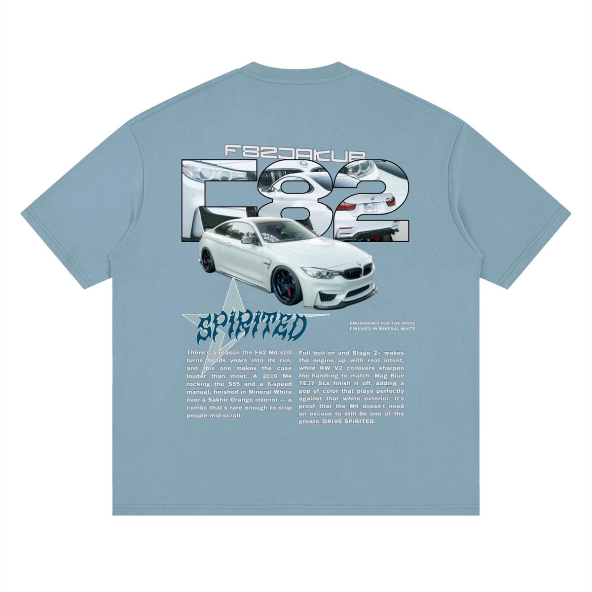 F82JAKUB Drop Shoulder T-Shirt
