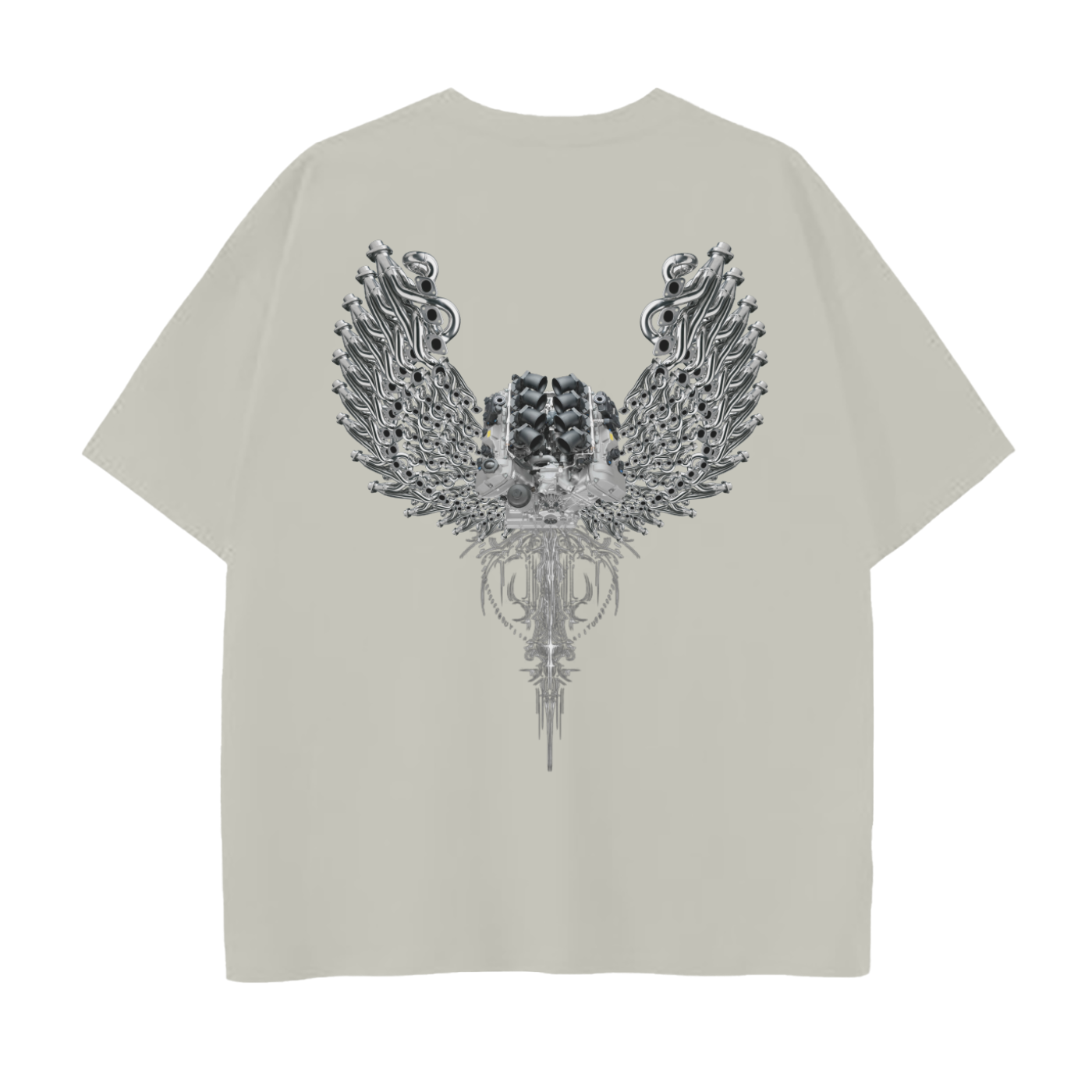 S65B40 SPIRITED Drop Shoulder T-Shirt - 250 GSM