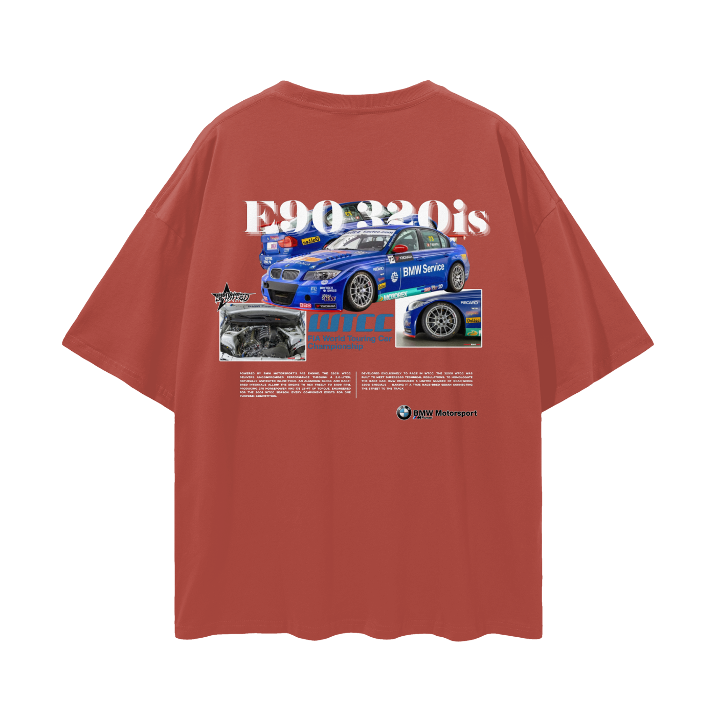 WTCC E90 320is Drop Shoulder T-Shirt