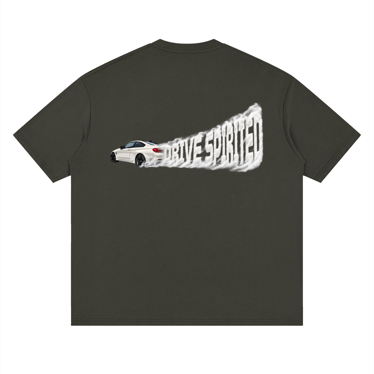 DRIFT SMOKE Drop Shoulder T-Shirt