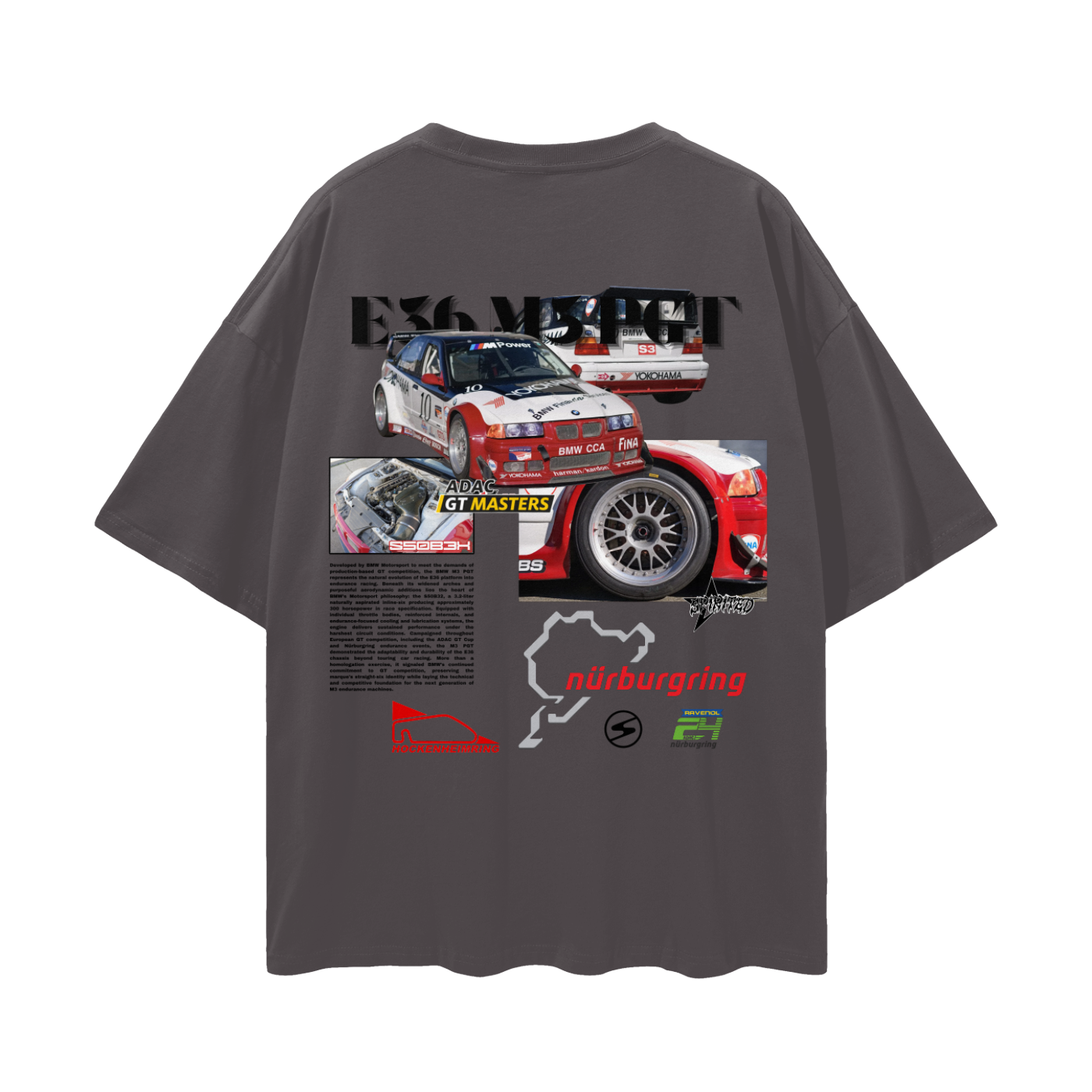E36 M3 PGT Drop Shoulder T-Shirt
