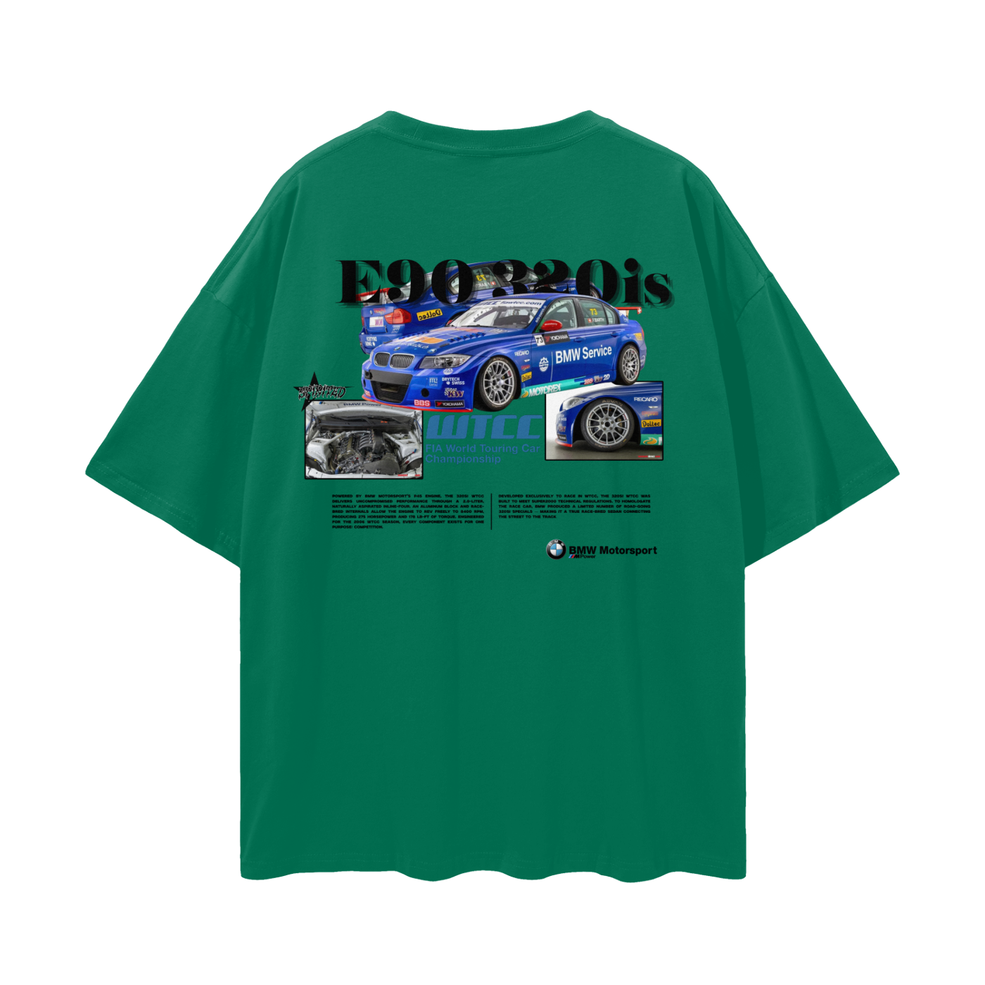 WTCC E90 320is Drop Shoulder T-Shirt