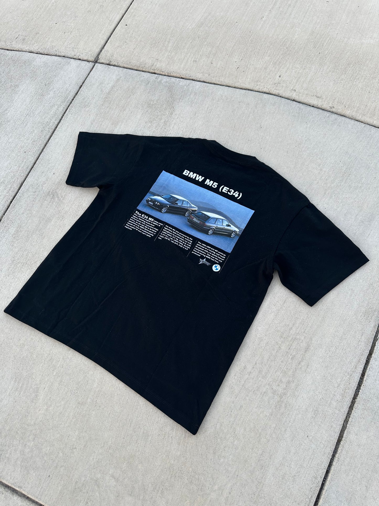 E34 M5 Drop Shoulder T-Shirt - 250 GSM