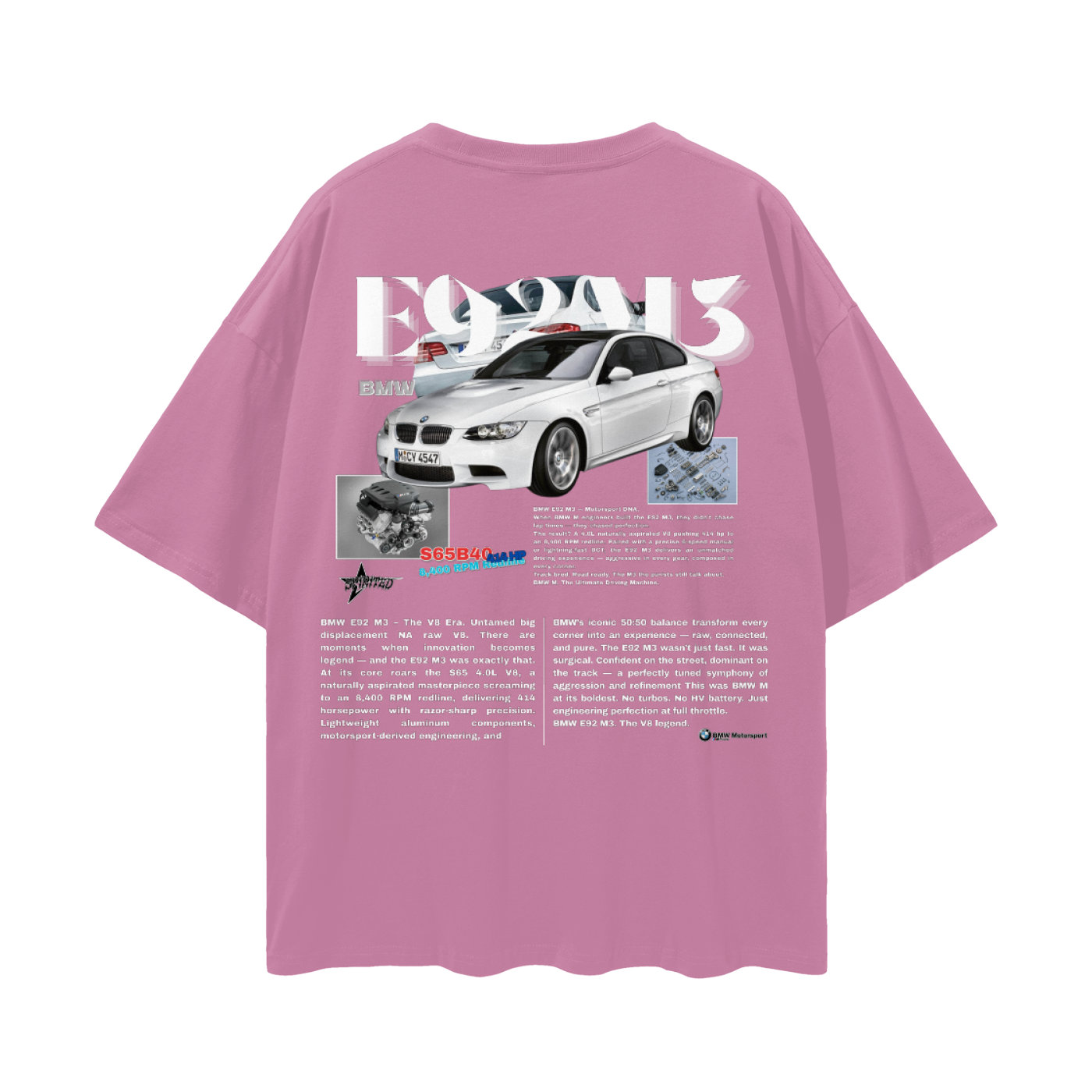 E92 M3 Drop Shoulder T-Shirt