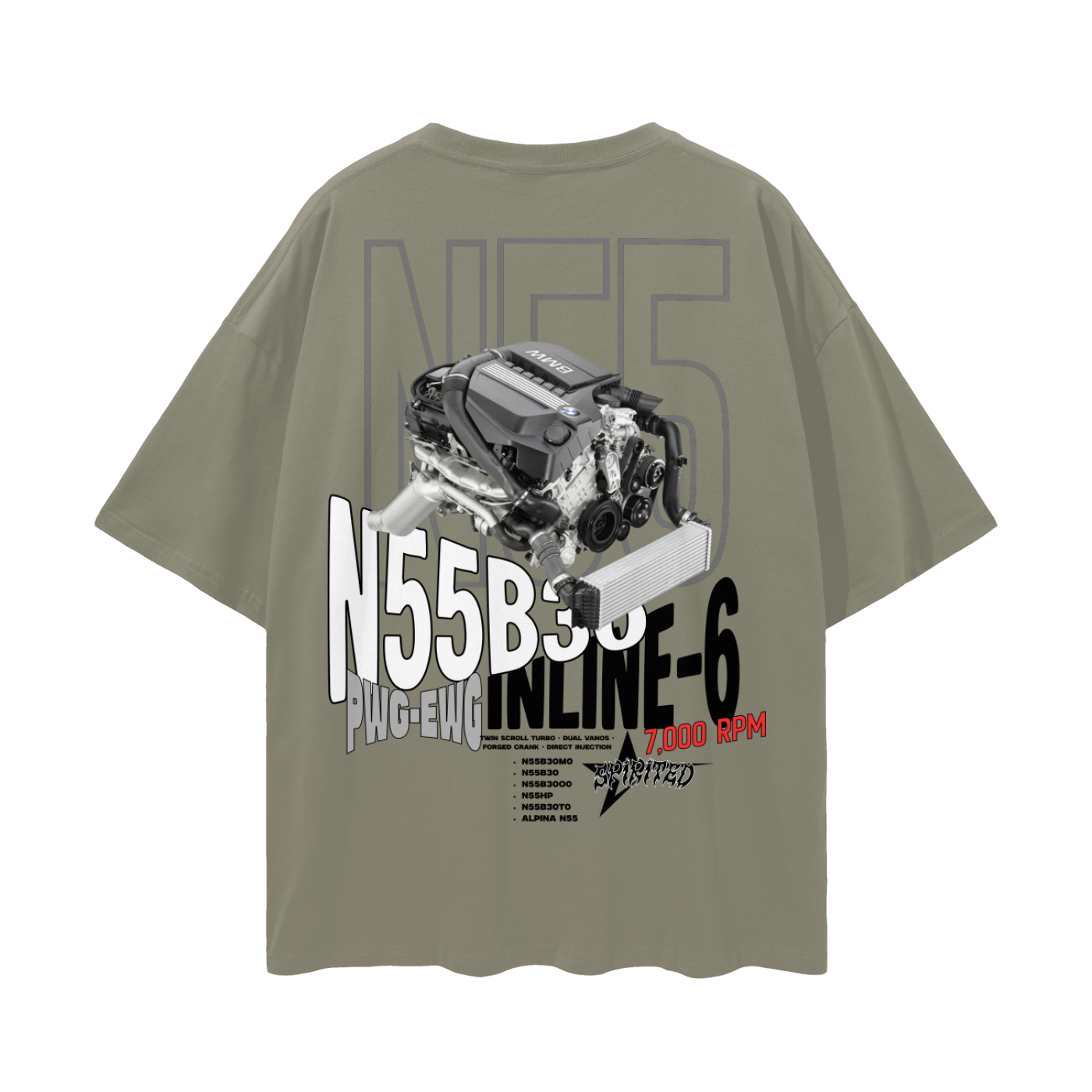 N55B30 Drop Shoulder T-Shirt