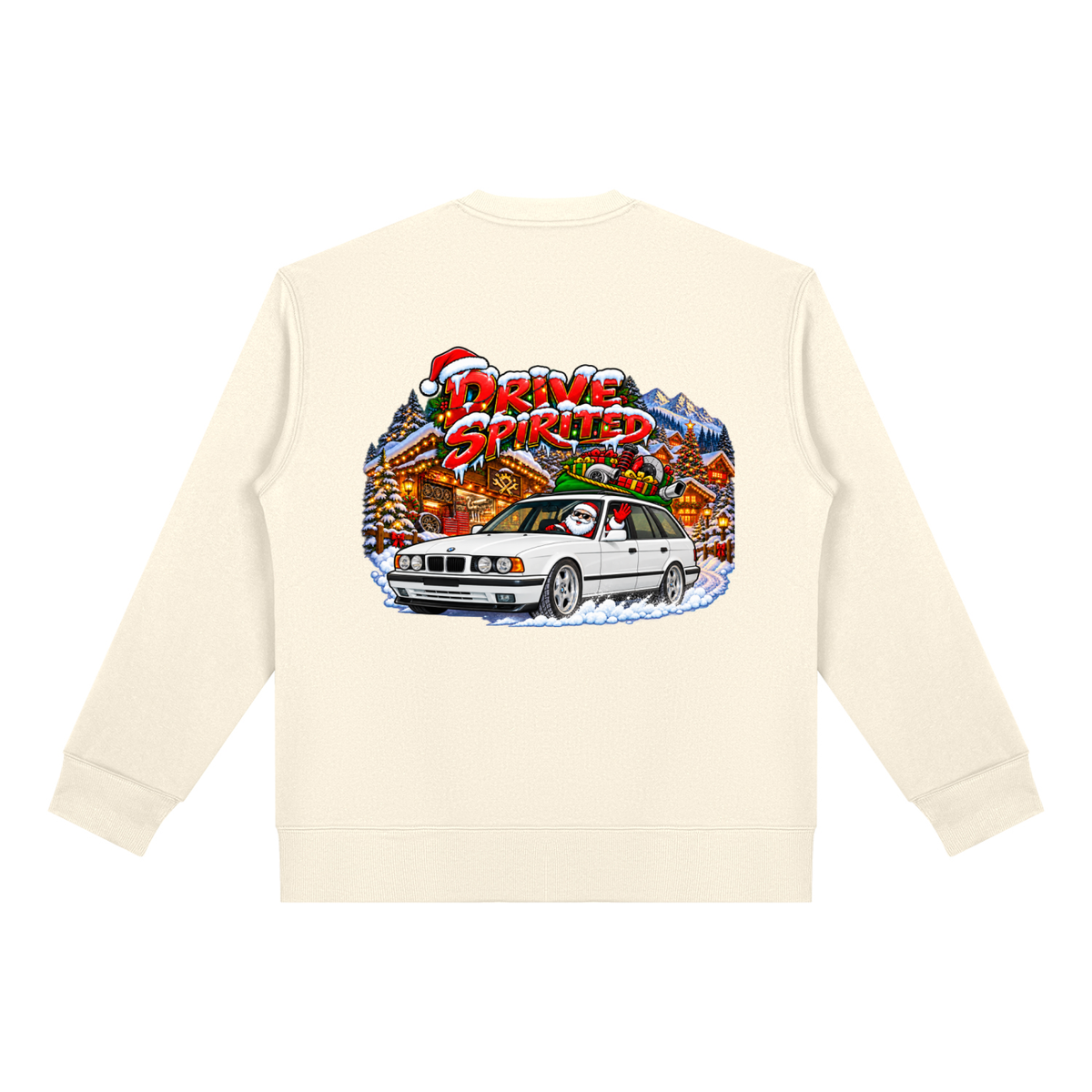 SANTA'S E34 SLEIGH Heavyweight Fleece Sweatshirt