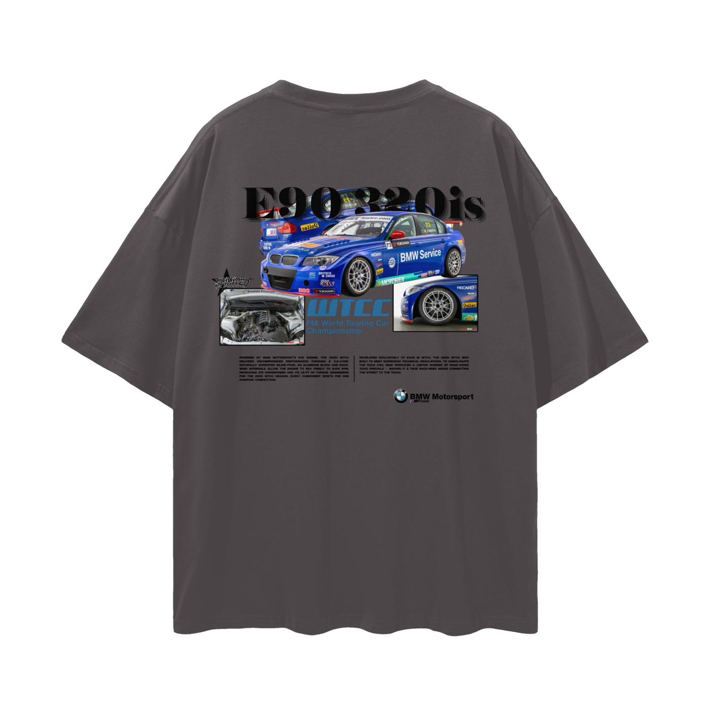 WTCC E90 320is Drop Shoulder T-Shirt