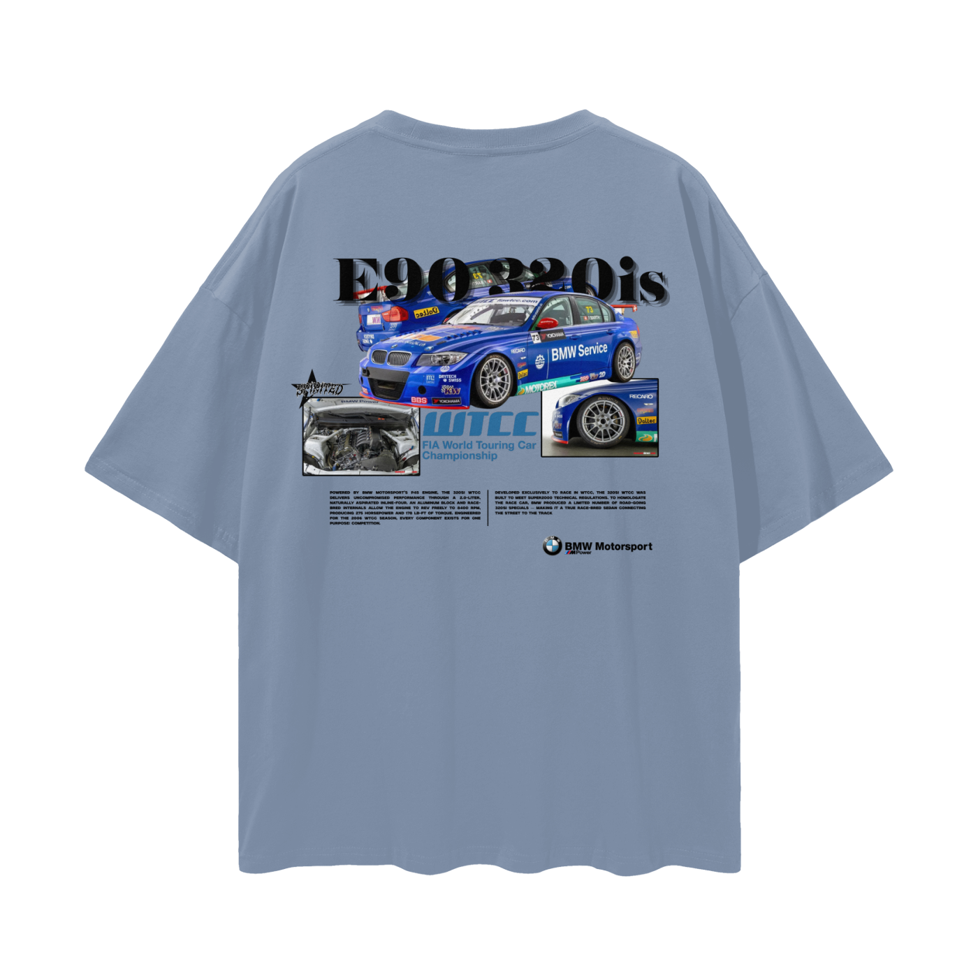 WTCC E90 320is Drop Shoulder T-Shirt
