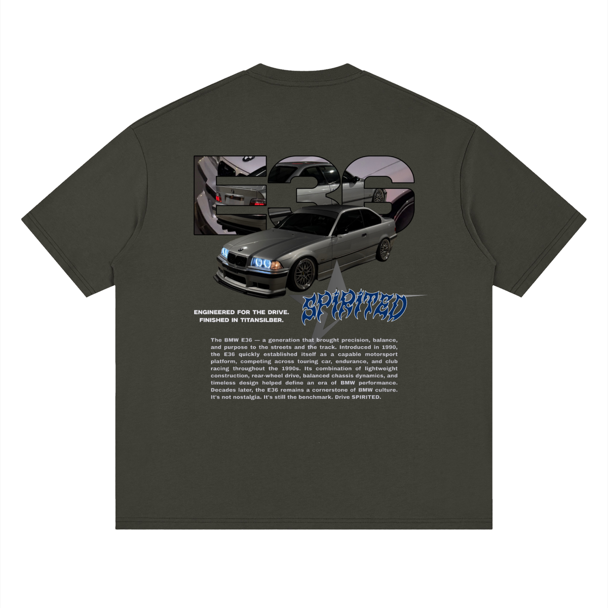 E36 DAV Drop Shoulder T-Shirt