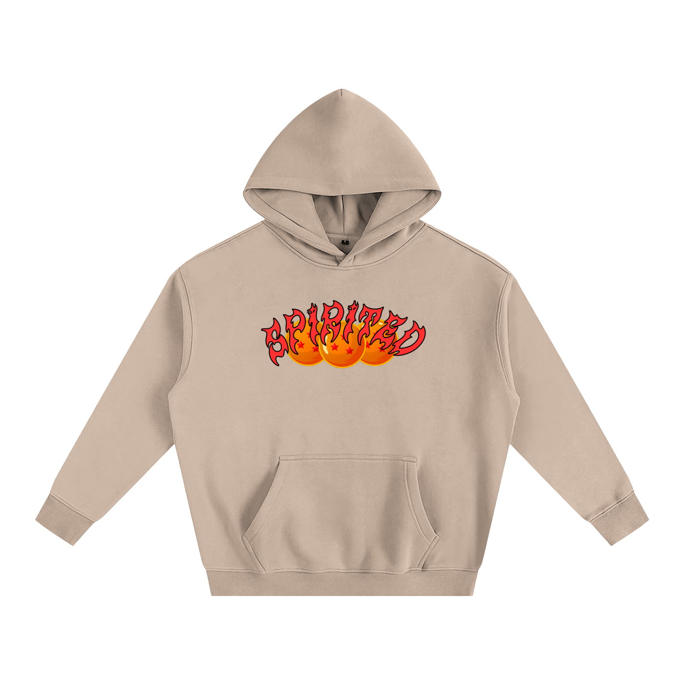 DRAGON BALL SPIRITED Oversize Fleeced Hoodie