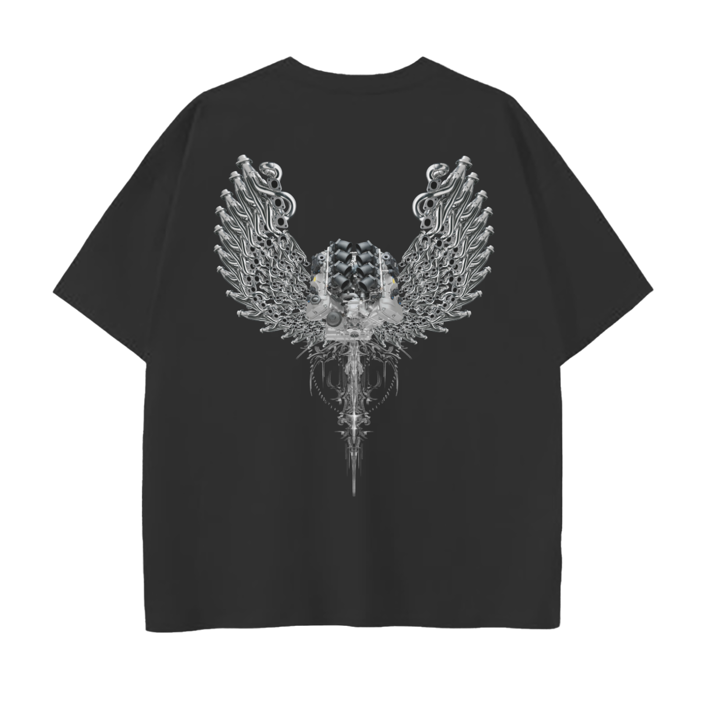 S65B40 SPIRITED Drop Shoulder T-Shirt - 250 GSM