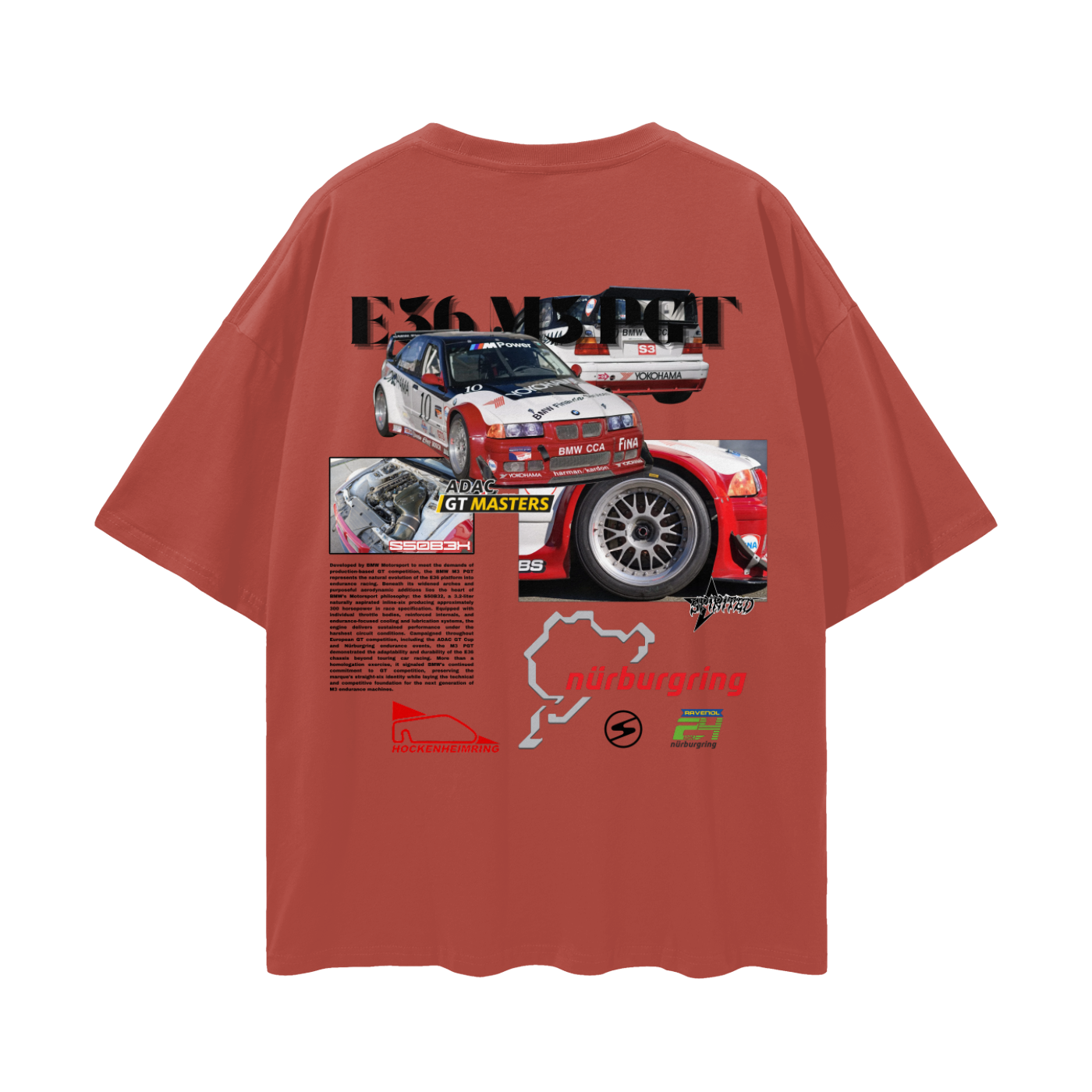 E36 M3 PGT Drop Shoulder T-Shirt