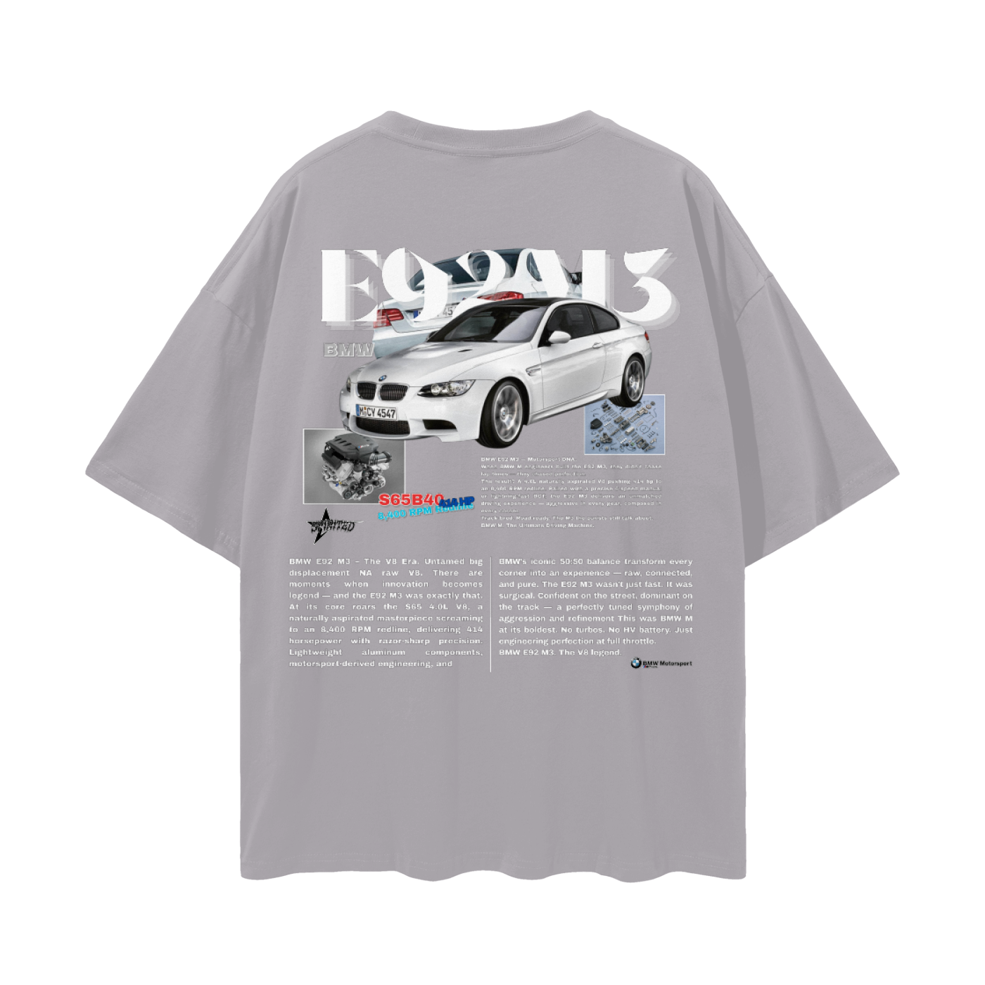 E92 M3 Drop Shoulder T-Shirt