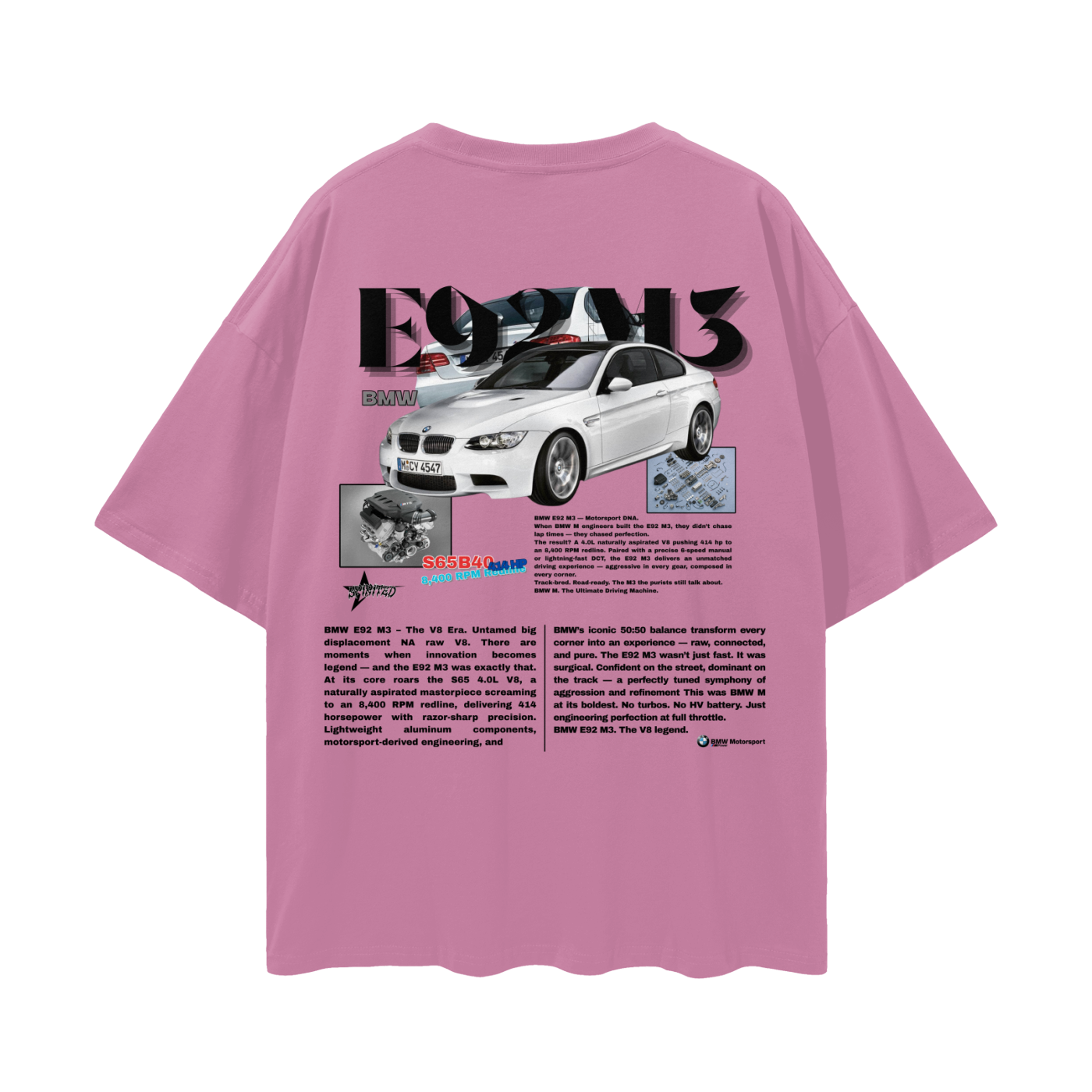 E92 M3 Drop Shoulder T-Shirt