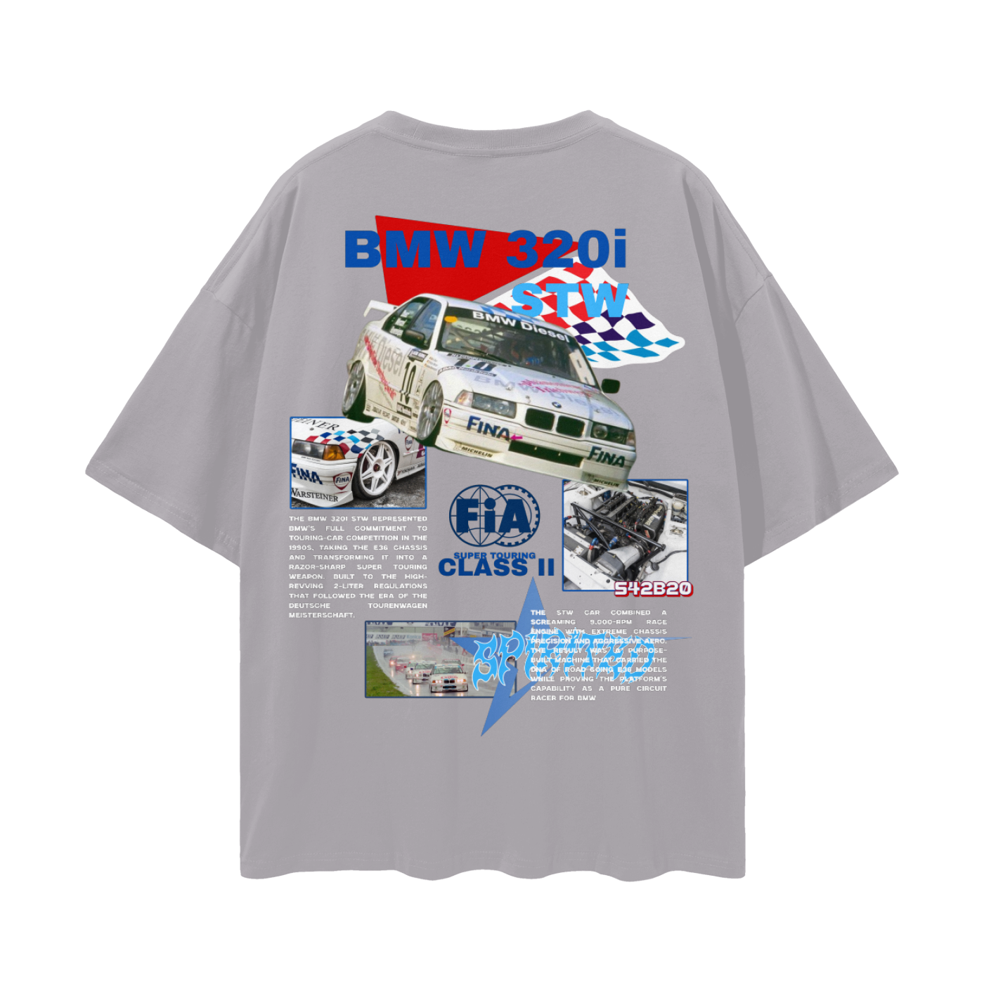 BMW 320i STW Drop Shoulder T-Shirt