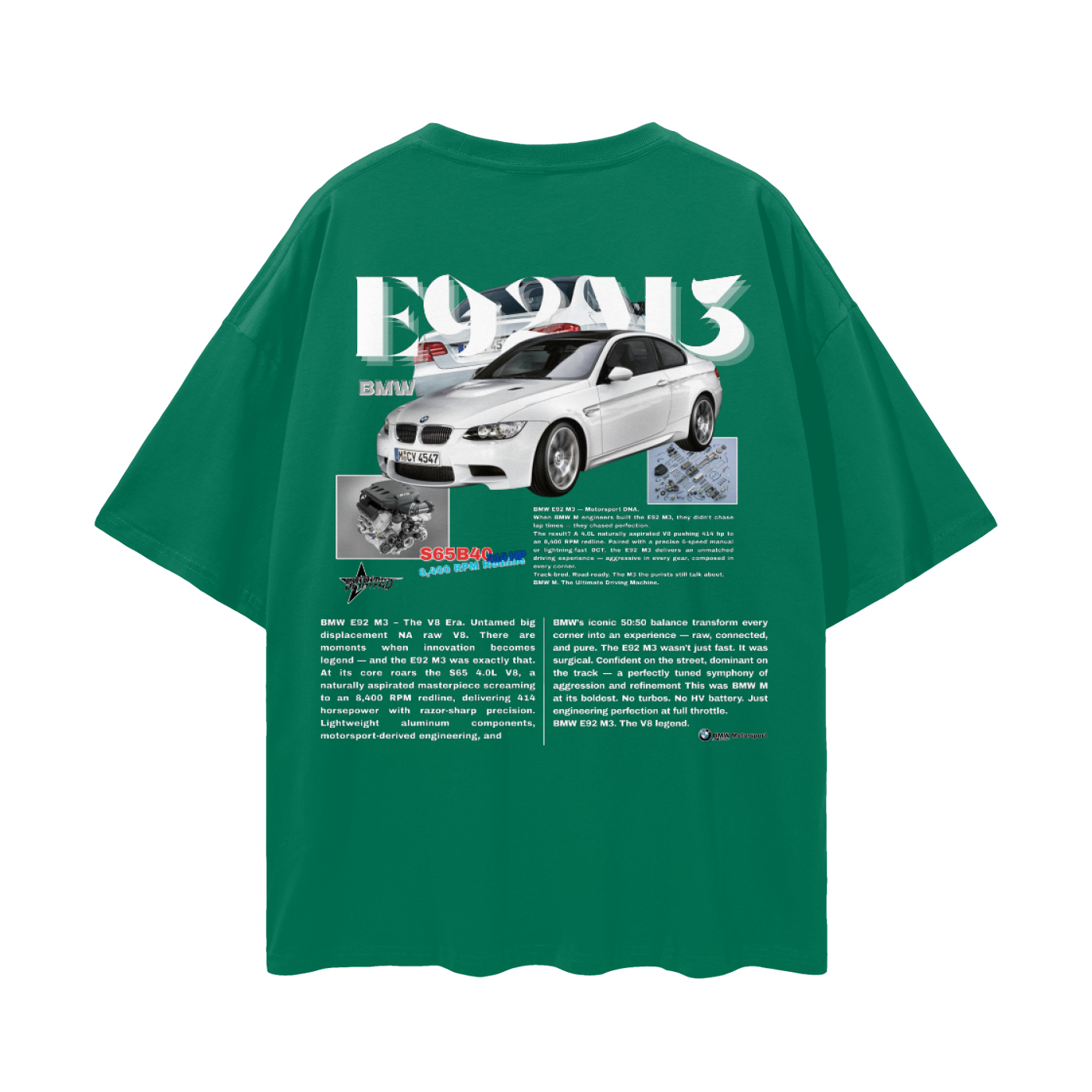E92 M3 Drop Shoulder T-Shirt