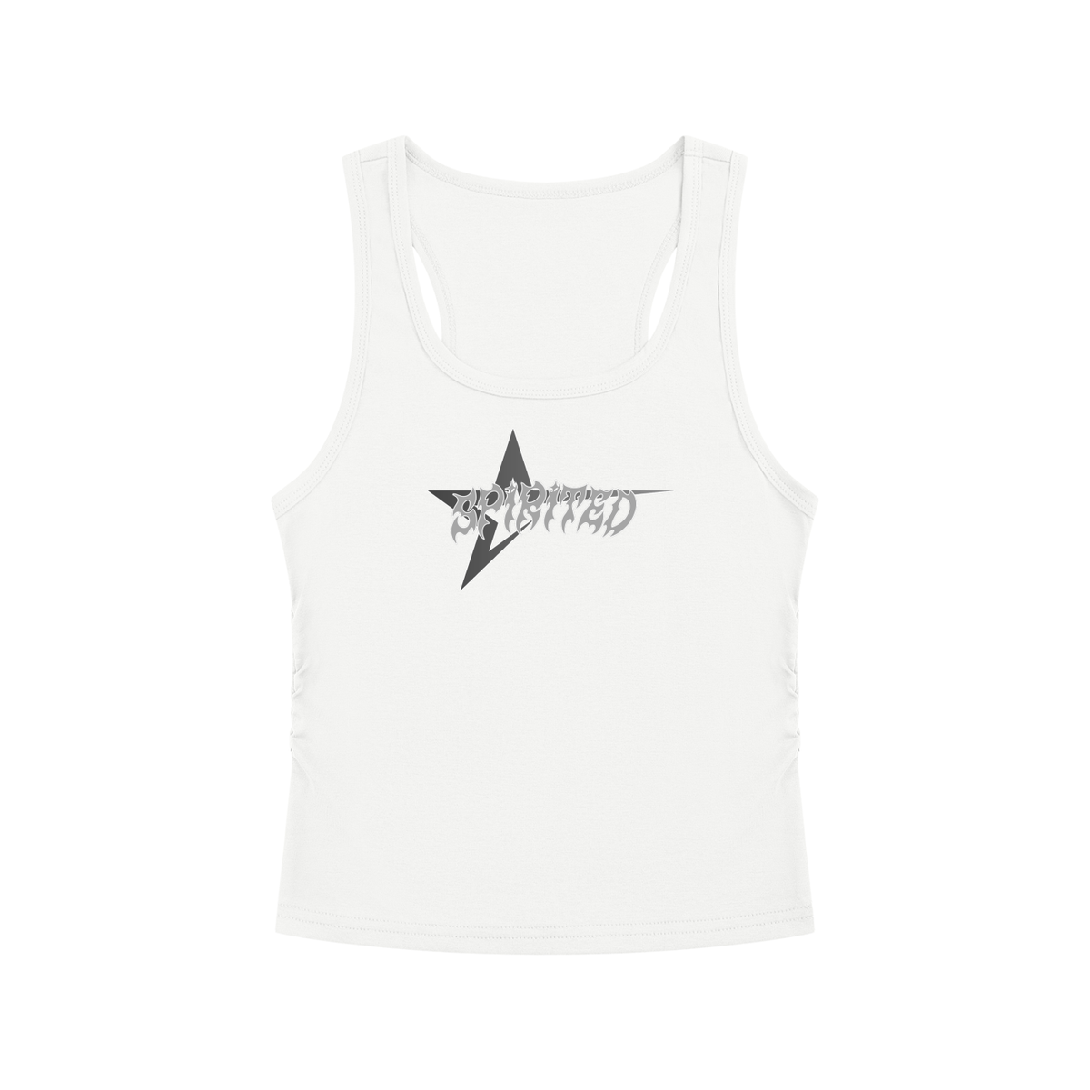 Women’s SPIRITED Ruched Tank Top