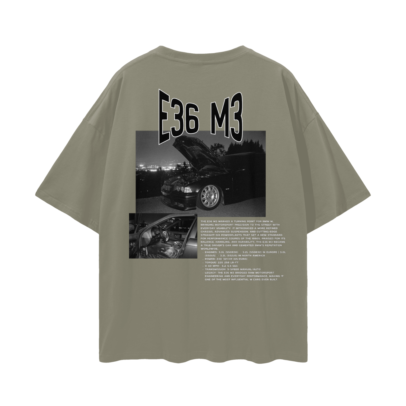 YOU WISH E36 Drop Shoulder T-Shirt