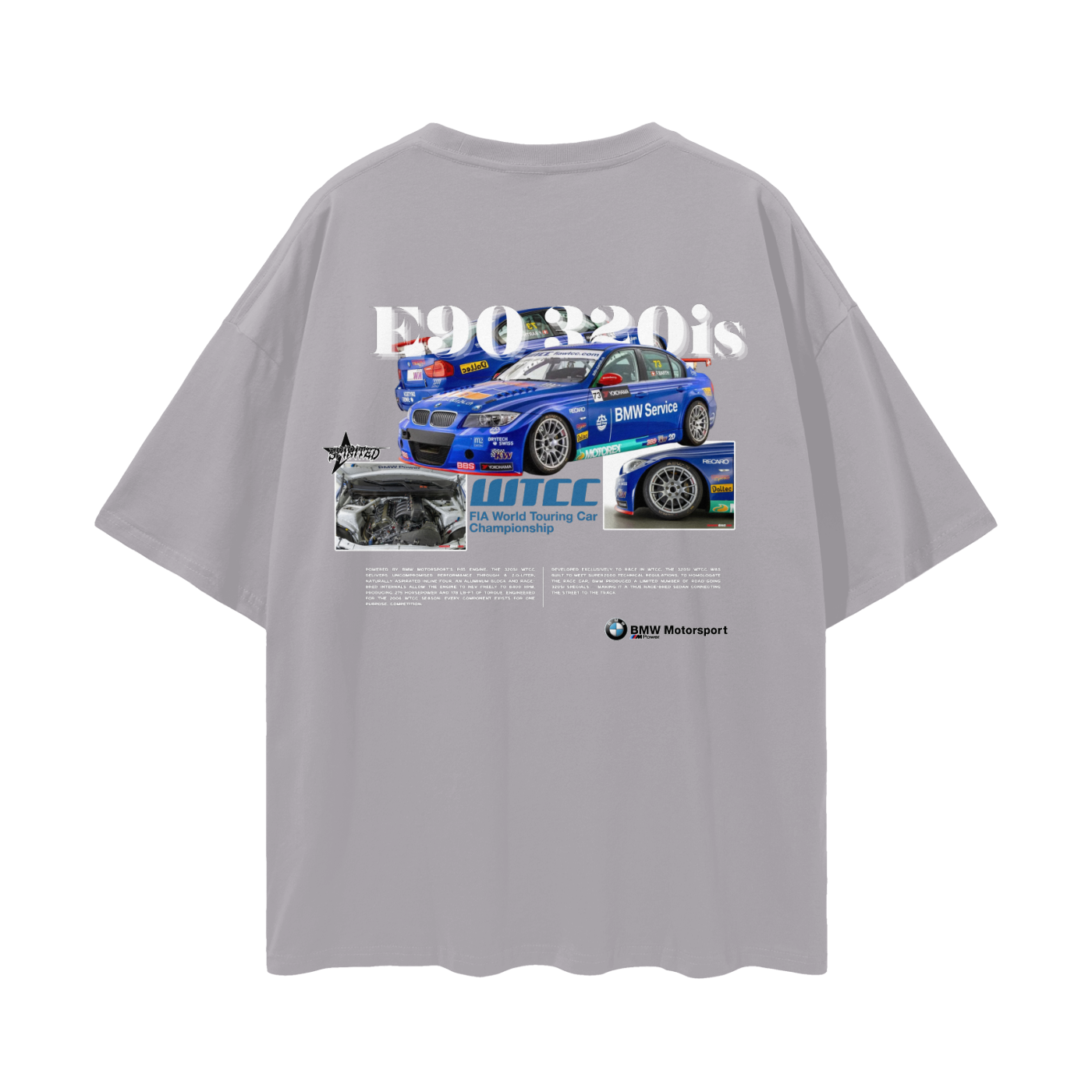 WTCC E90 320is Drop Shoulder T-Shirt