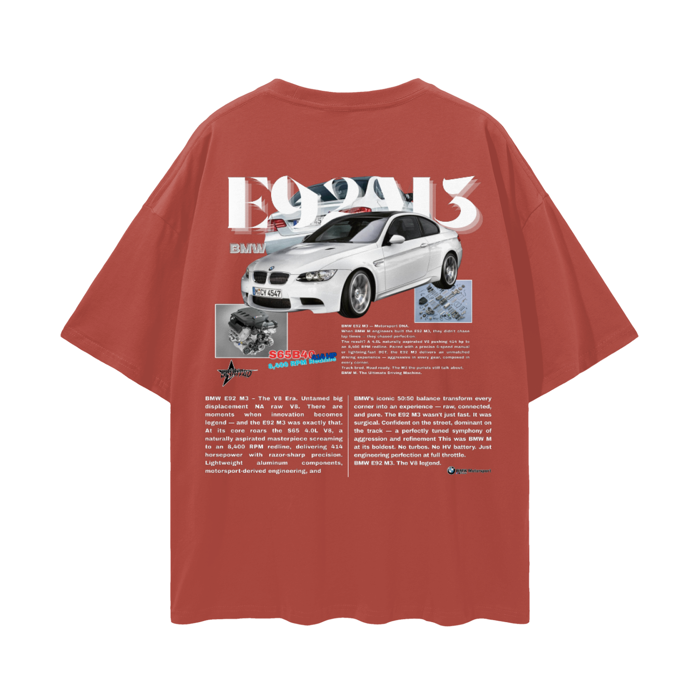 E92 M3 Drop Shoulder T-Shirt