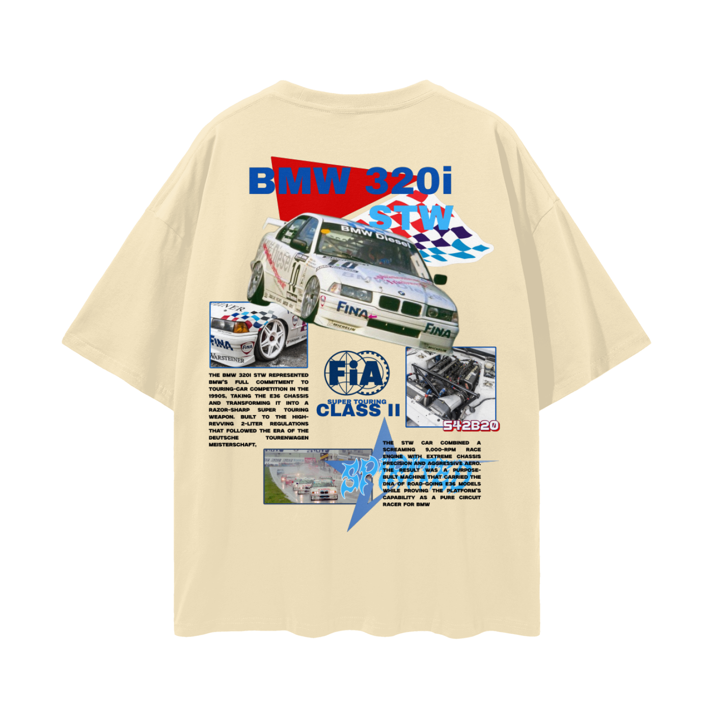 BMW 320i STW Drop Shoulder T-Shirt