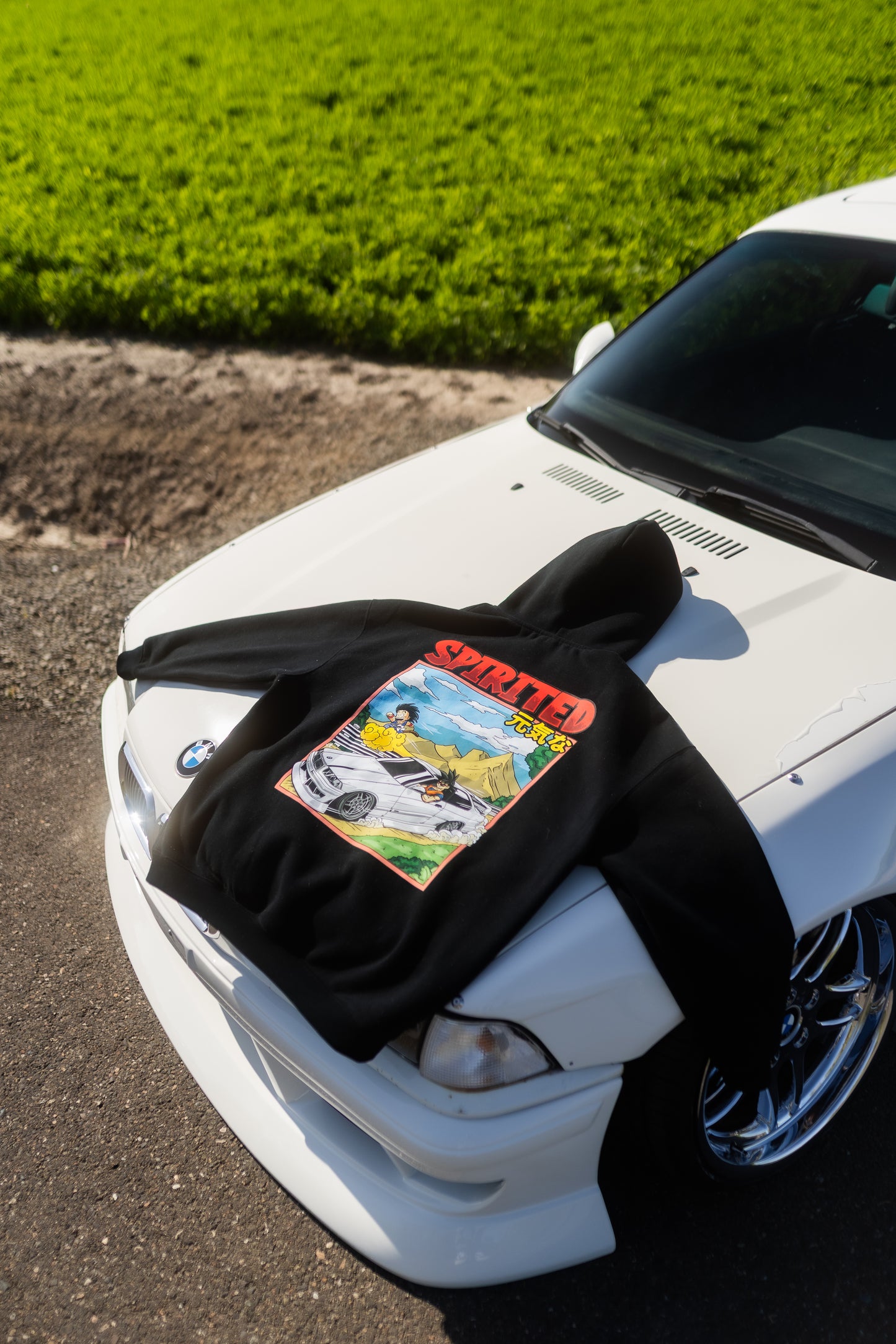 DRAGON BALL SPIRITED Oversize Fleeced Hoodie