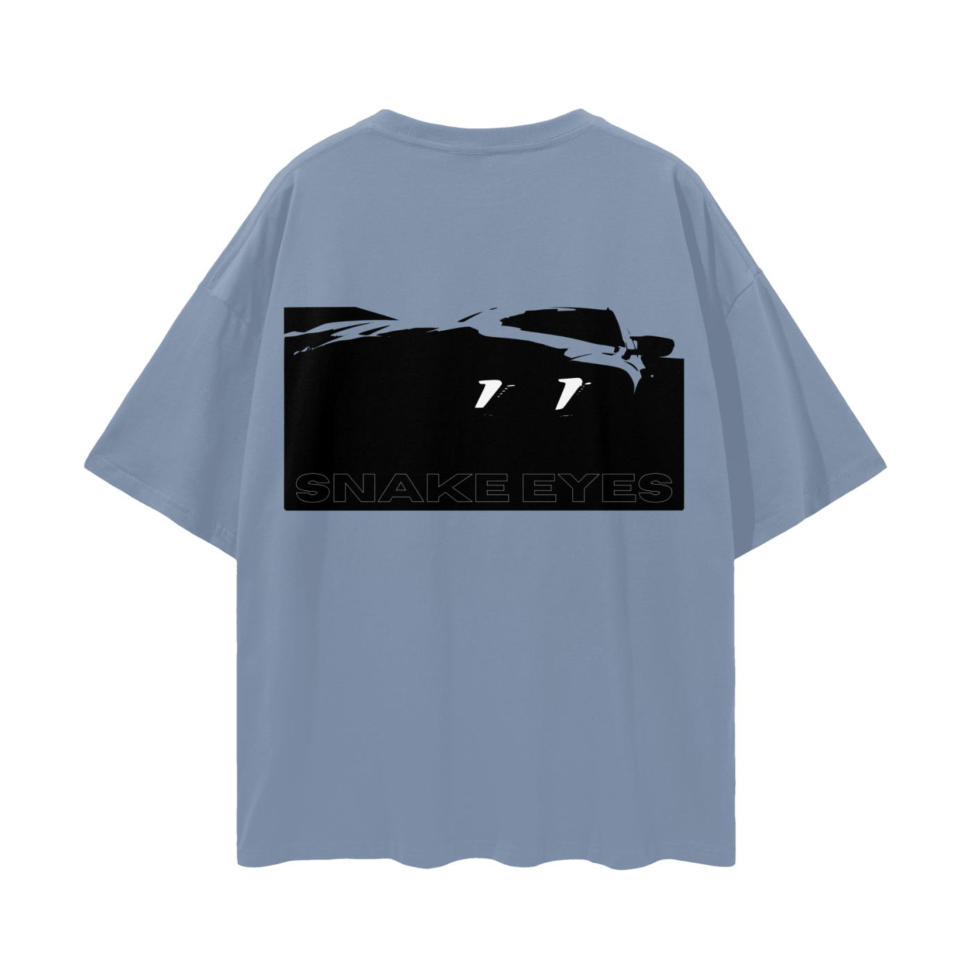 SNAKE EYES Loose Drop Shoulder T-Shirt