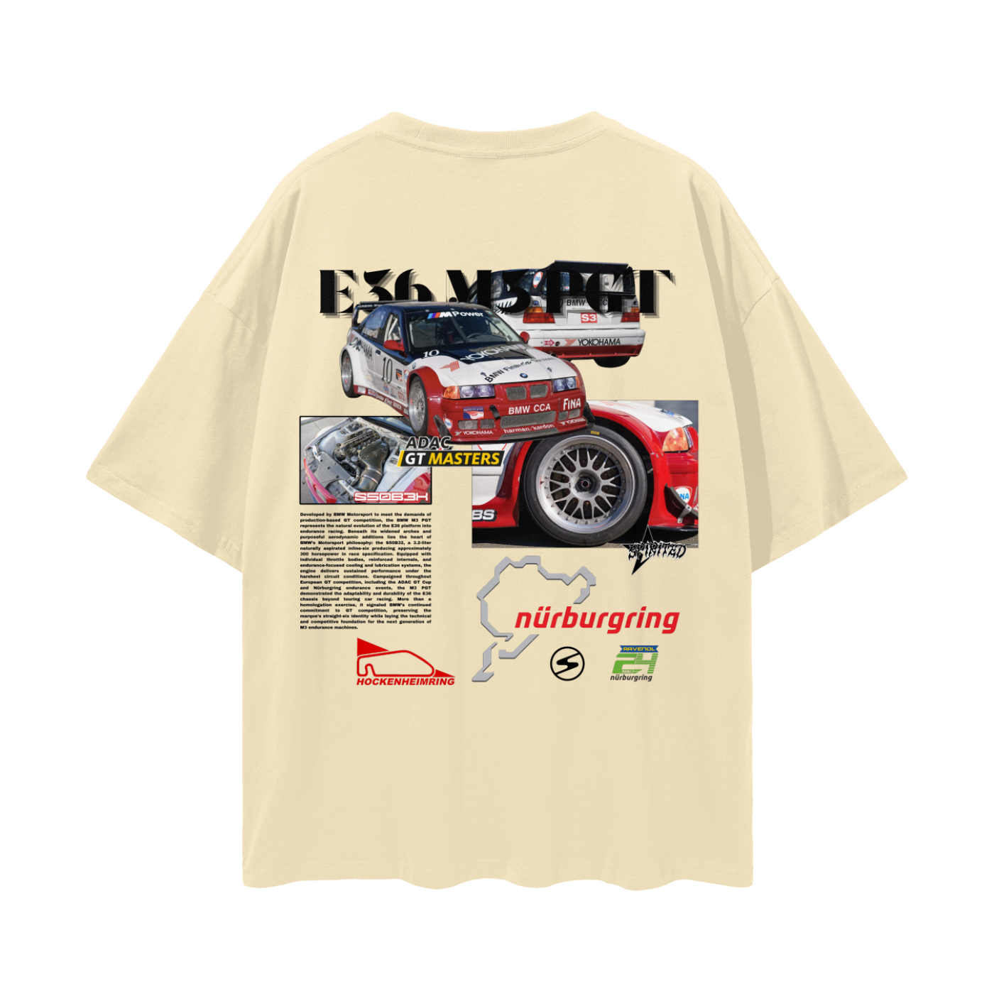 E36 M3 PGT Drop Shoulder T-Shirt