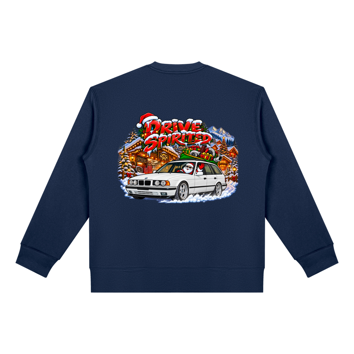 SANTA'S E34 SLEIGH Heavyweight Fleece Sweatshirt
