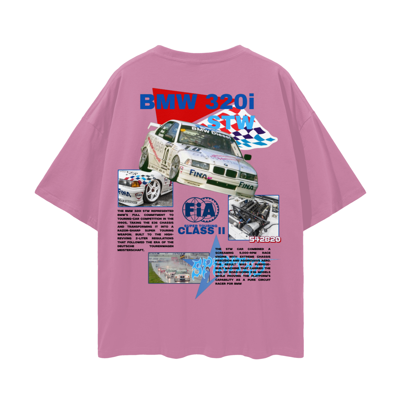 BMW 320i STW Drop Shoulder T-Shirt
