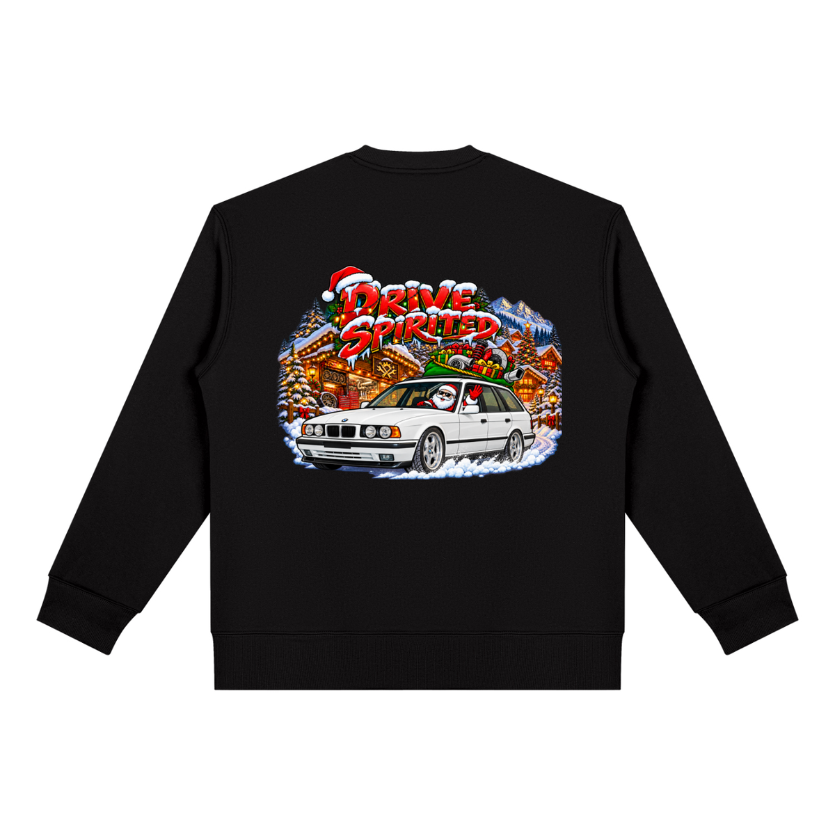 SANTA'S E34 SLEIGH Heavyweight Fleece Sweatshirt