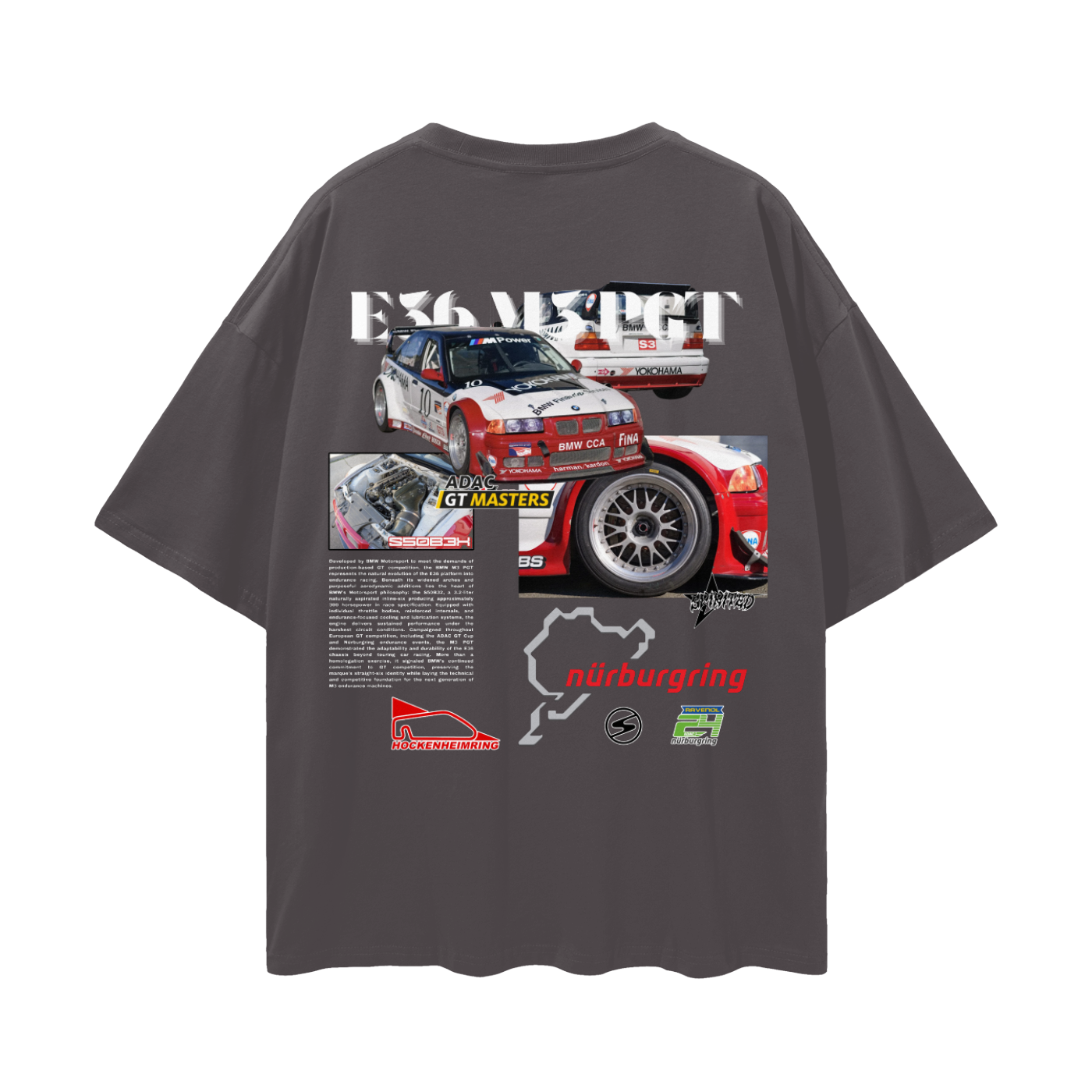 E36 M3 PGT Drop Shoulder T-Shirt