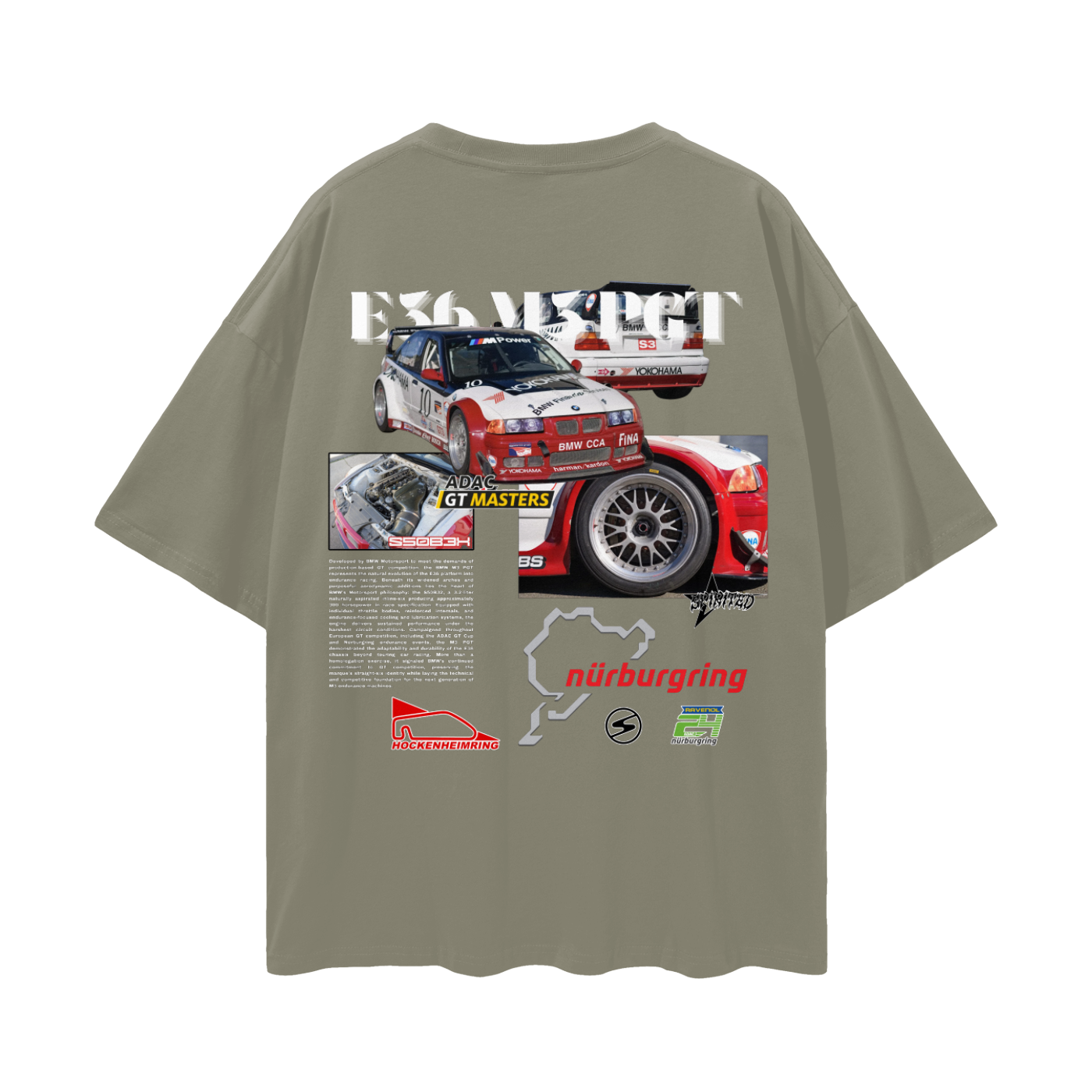 E36 M3 PGT Drop Shoulder T-Shirt