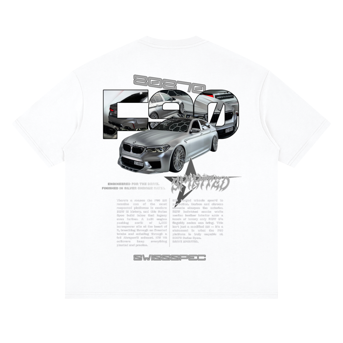 F90 SWISSSPEC Drop Shoulder T-Shirt