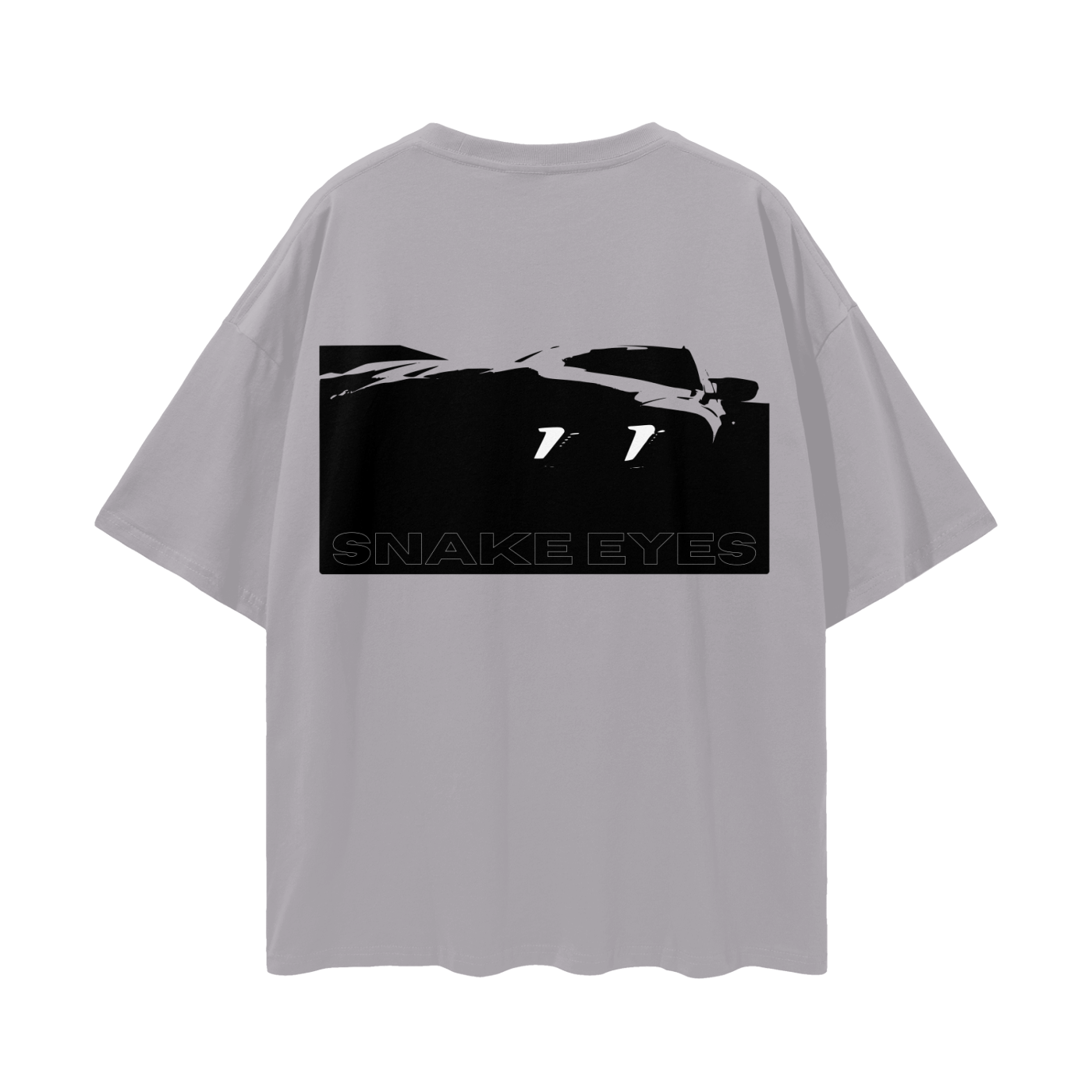 SNAKE EYES Loose Drop Shoulder T-Shirt