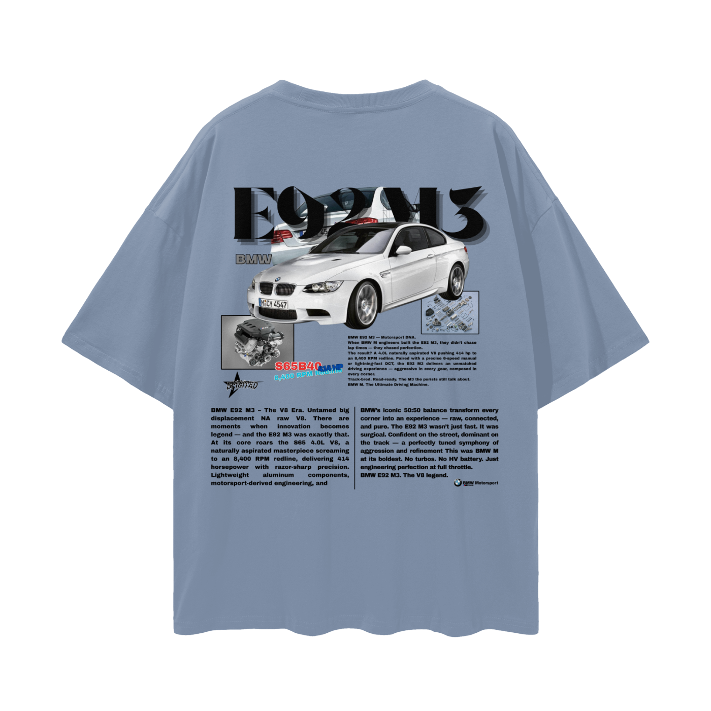 E92 M3 Drop Shoulder T-Shirt