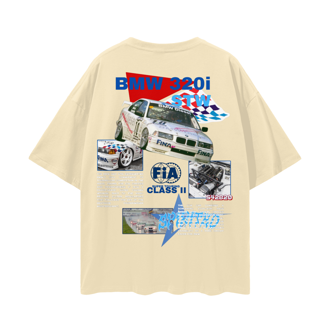 BMW 320i STW Drop Shoulder T-Shirt