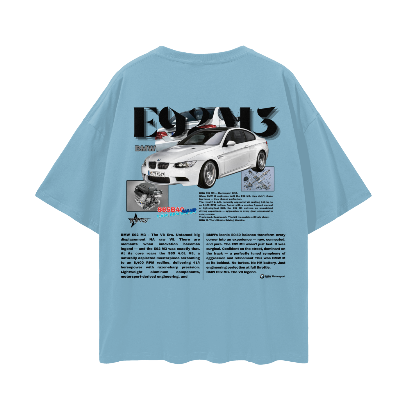 E92 M3 Drop Shoulder T-Shirt