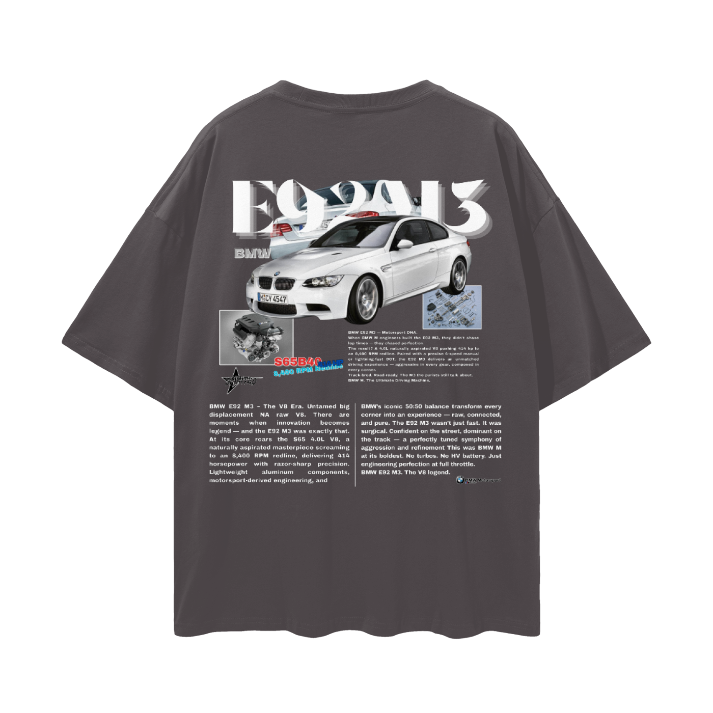 E92 M3 Drop Shoulder T-Shirt