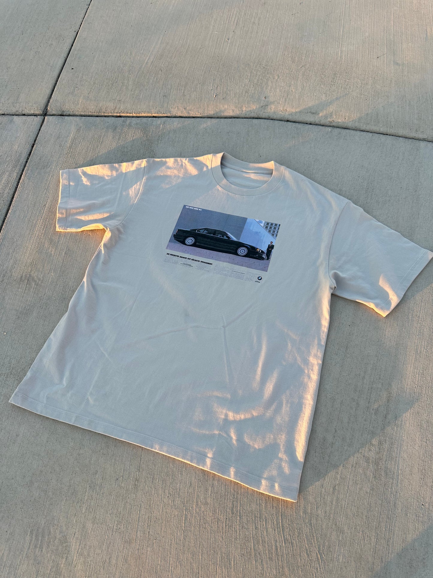 E34 M5 Drop Shoulder T-Shirt - 250 GSM