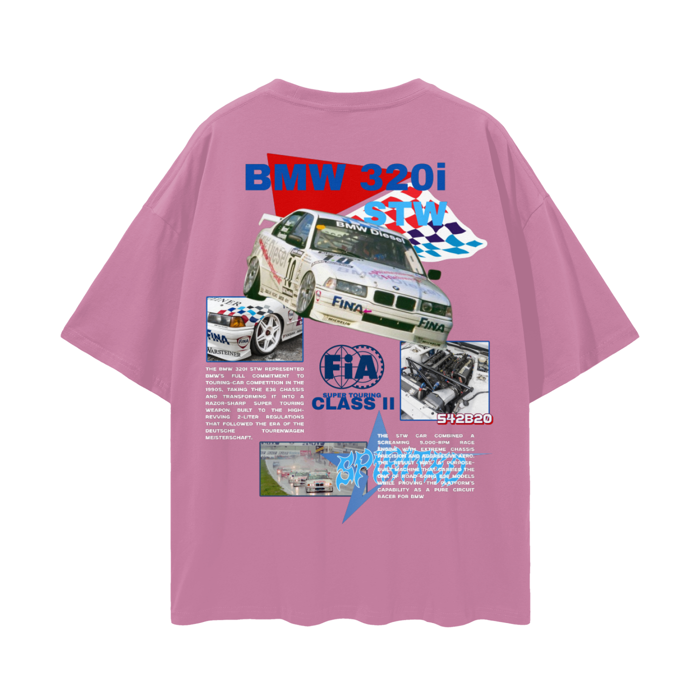 BMW 320i STW Drop Shoulder T-Shirt