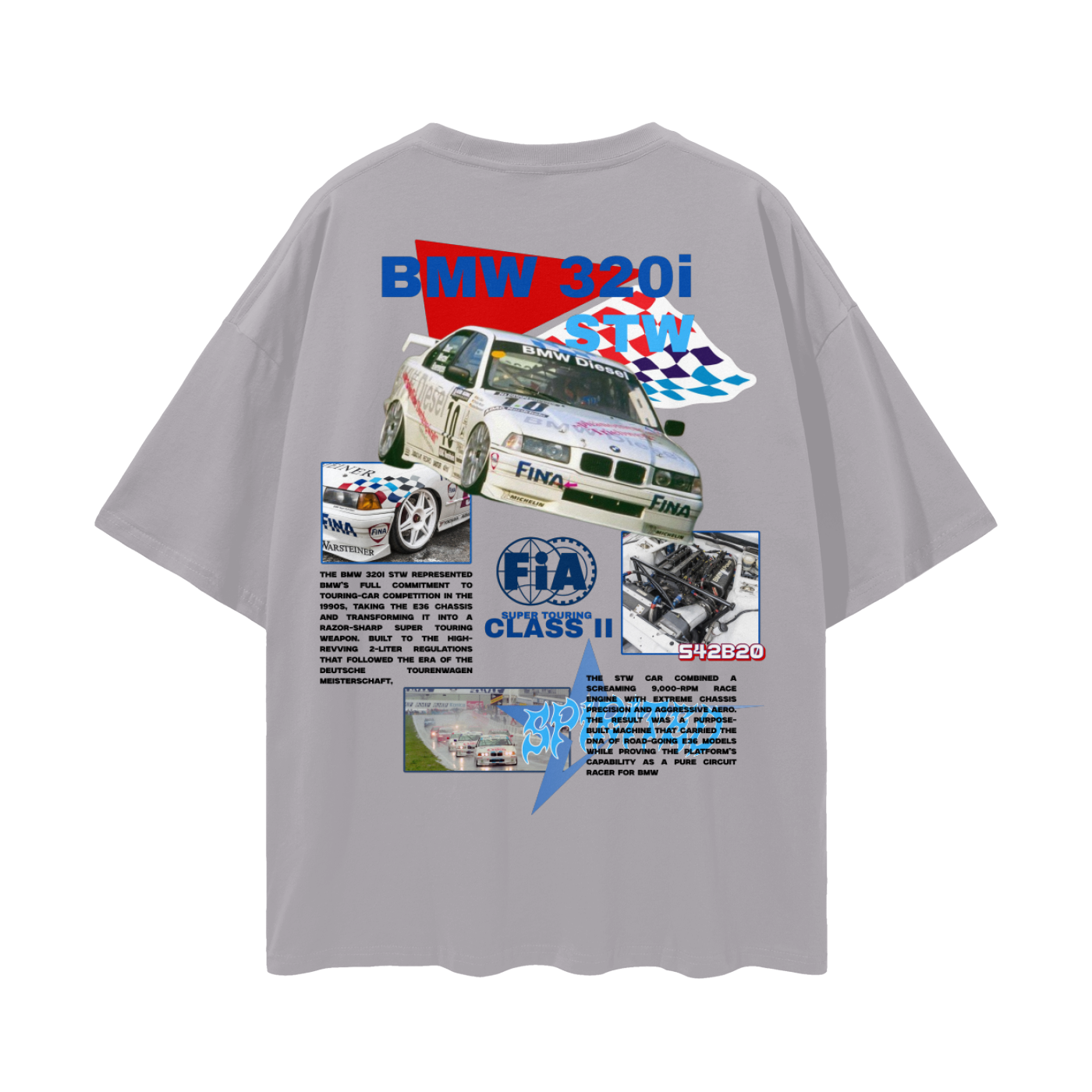 BMW 320i STW Drop Shoulder T-Shirt